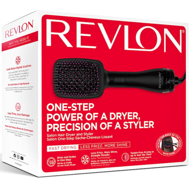 Revlon Haarglättbürste »RVDR5212UK2«, Ionen-Technologie, Salon One-Step  Hair Dryer & Styler | BAUR