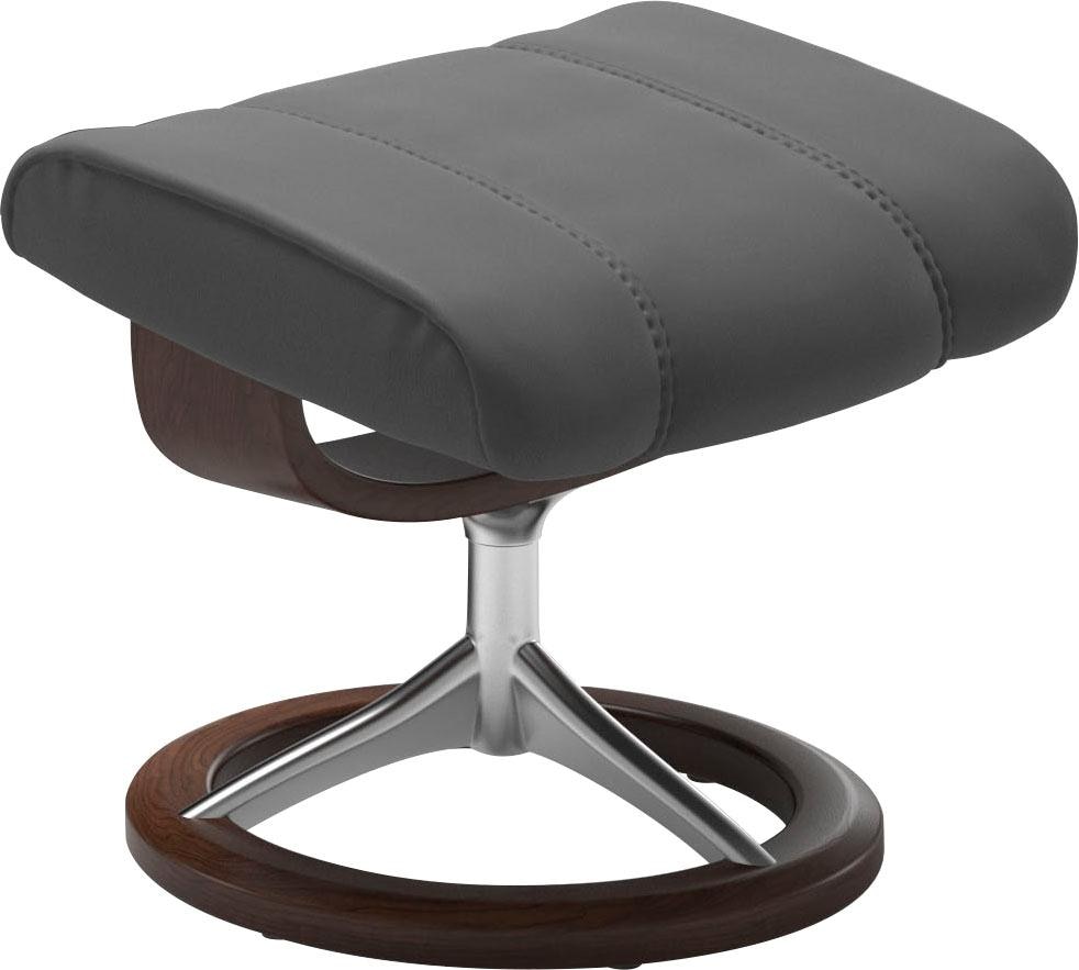Stressless Fußhocker "Consul" mit Signature Base, Gestell Braun