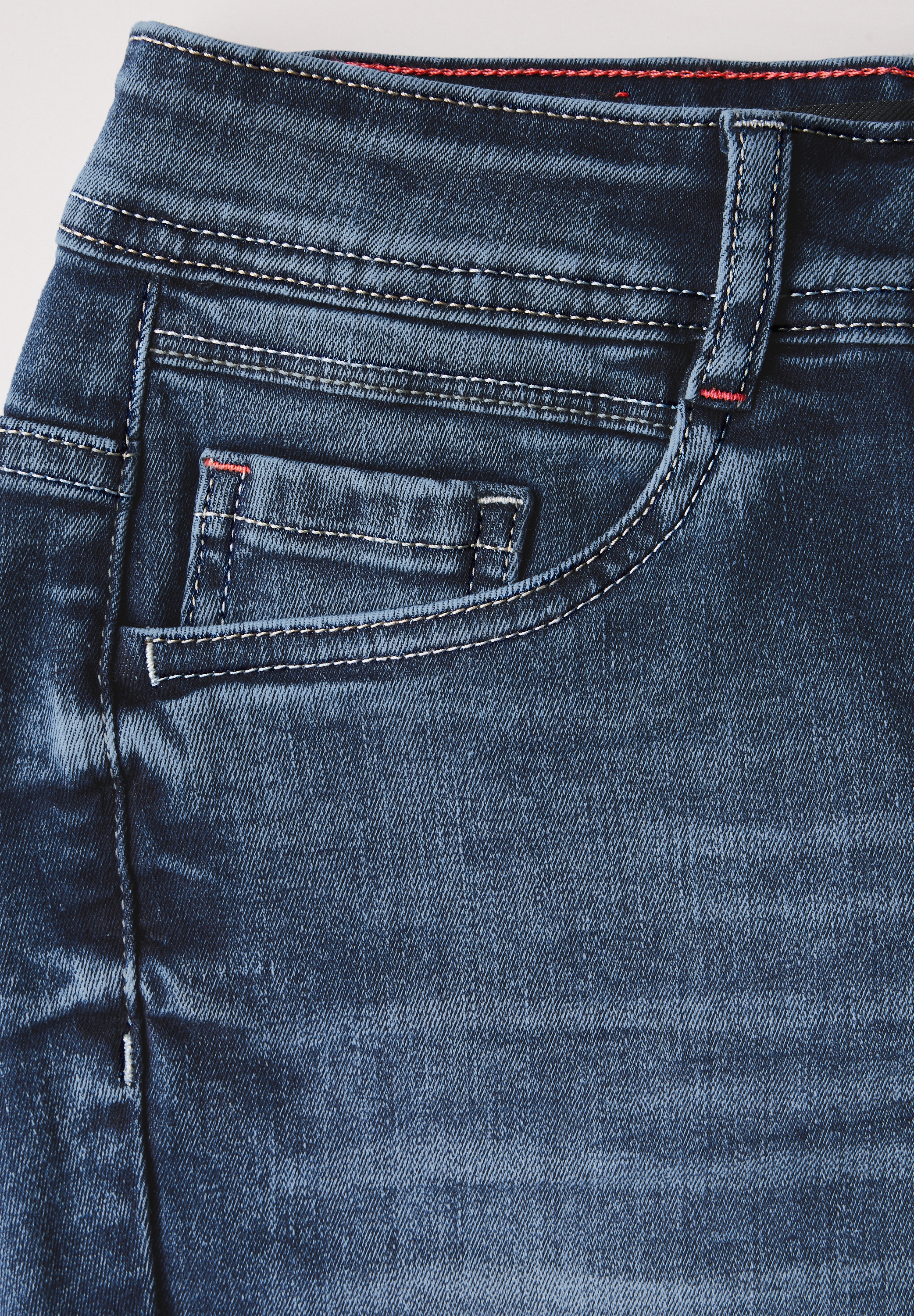 Thumbnail - Cecil Comfort-fit-Jeans, 5-Pocket-Style