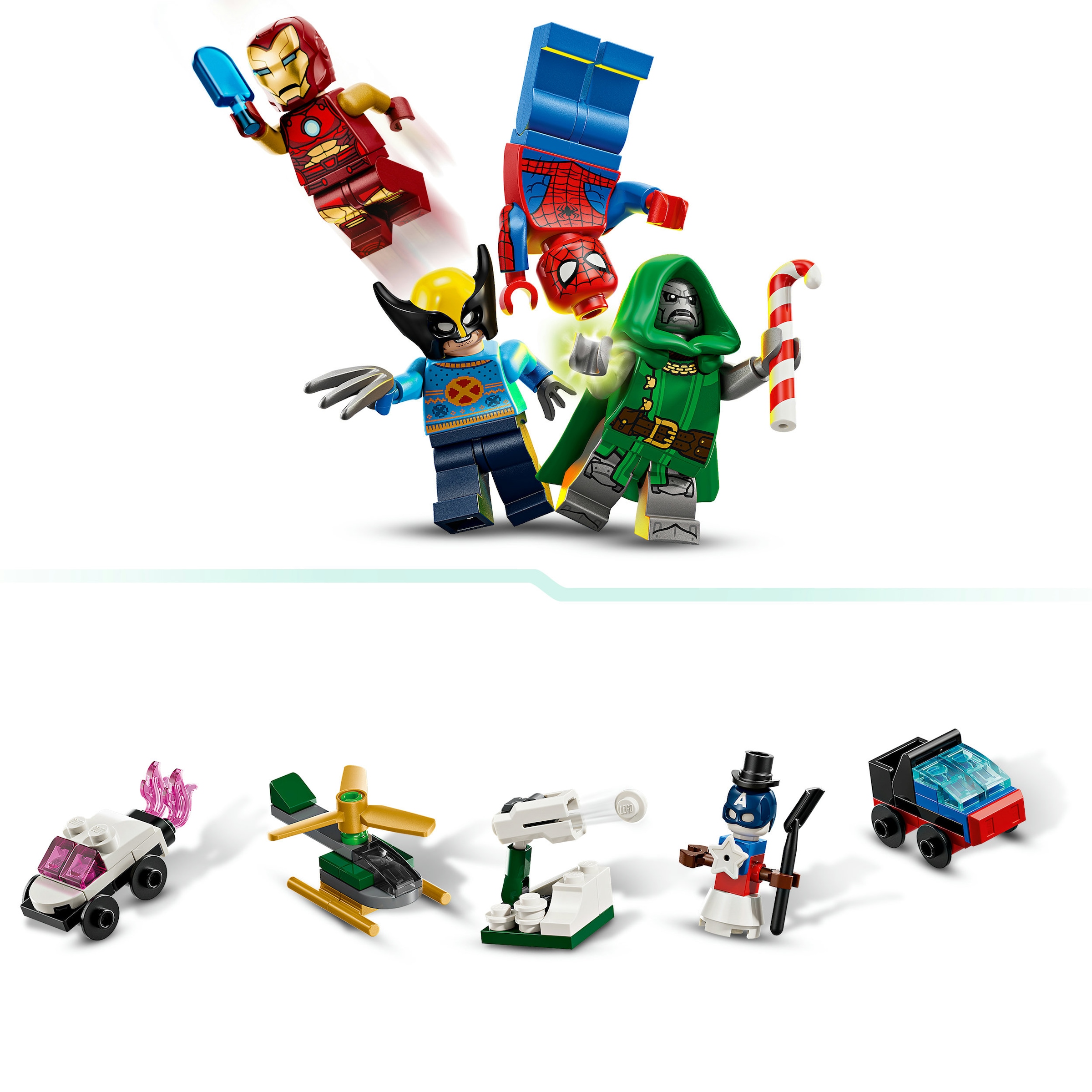 LEGO® Spielzeug-Adventskalender »Adventskalender 2026 (76340), LEGO Super Heroes« ab 6 Jahren Made in Europe