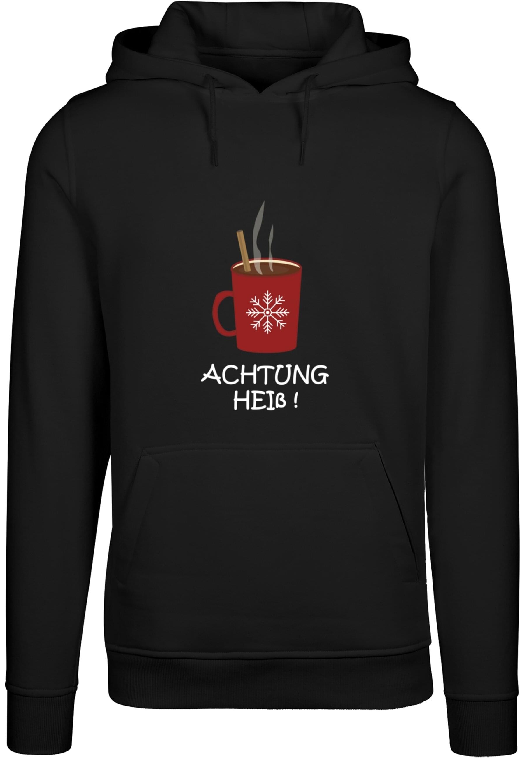 Merchcode Kapuzensweatshirt "Merchcode Herren Achtung heiss Heavy Hoody"