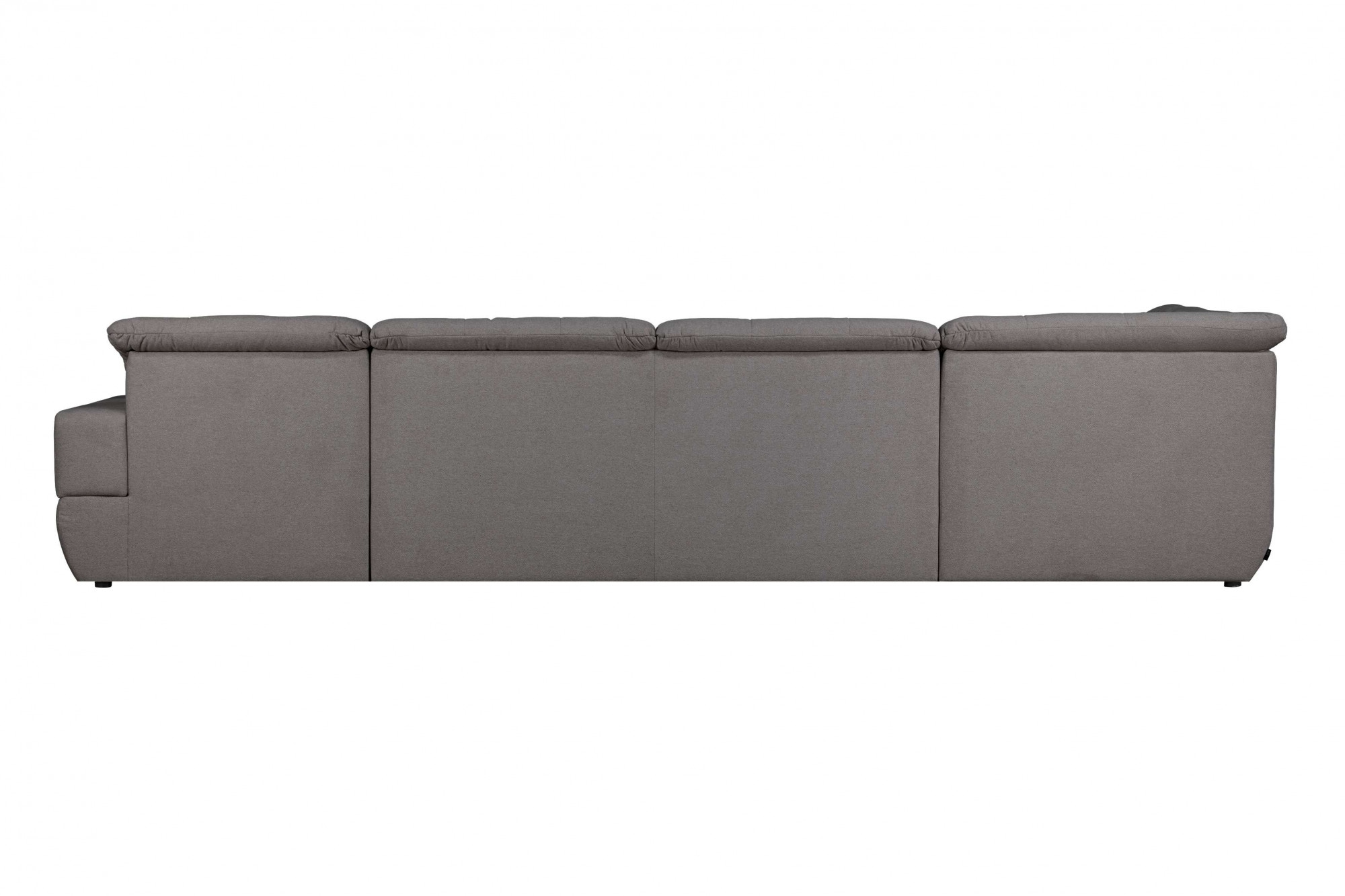 INOSIGN Wohnlandschaft »BRISBANE NEU U-Form«, mit feiner Steppung, Matten-Optik, incl. Zierkissen