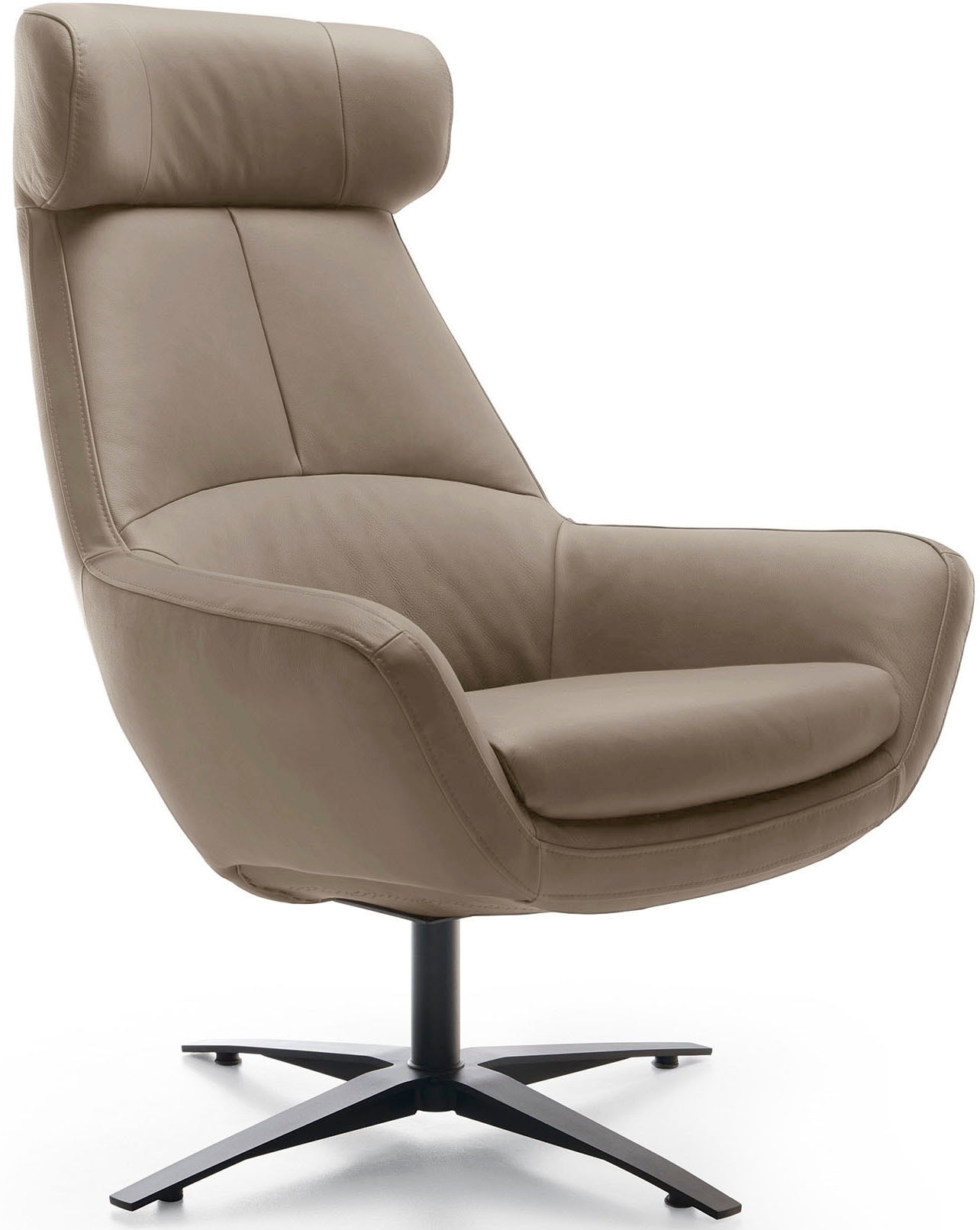 BETYPE Drehsessel »Be Organic High Back, Loungesessel, Hochlehnsessel«, in elegantem Design mit Drehfunktion