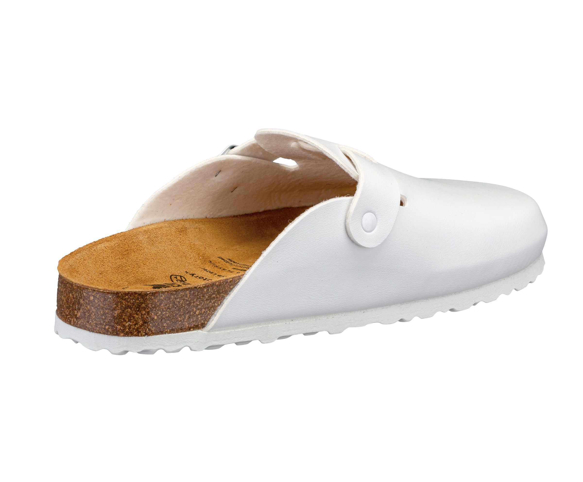 Clog LICO "Clog Bioline Clog", Herren, Gr. 46, weiß, Synthetik, Schuhe Clog 3