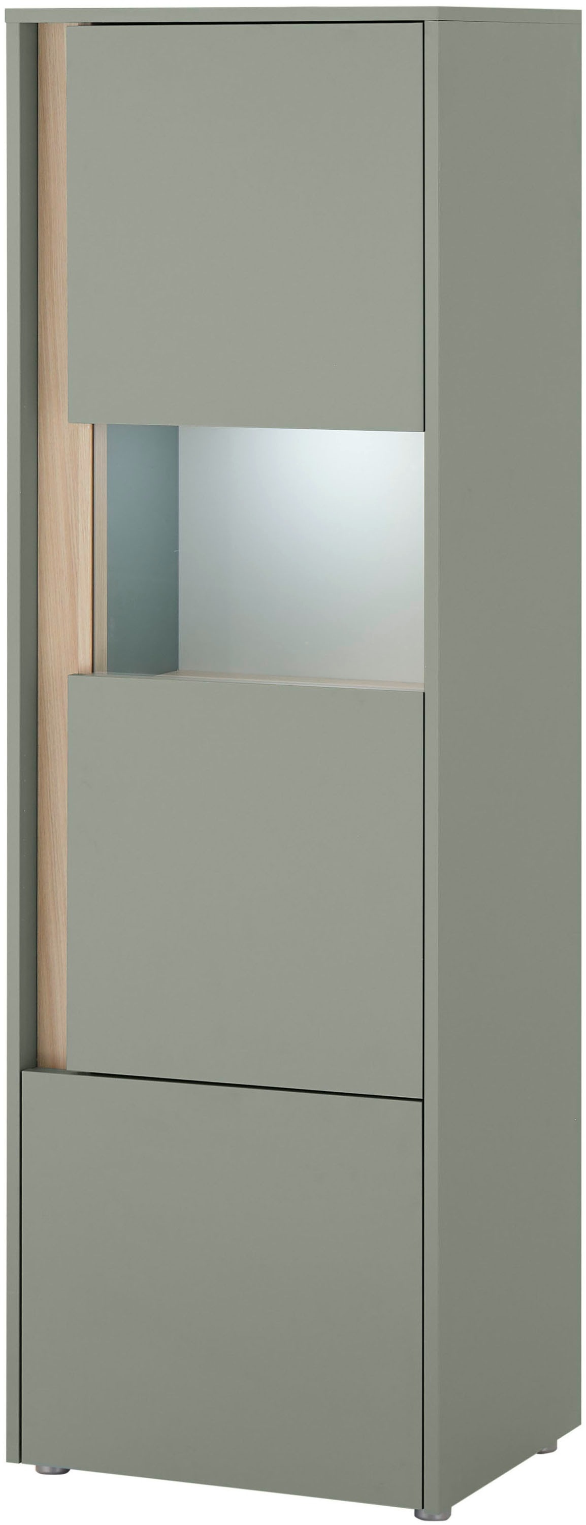 Home affaire Vitrine "City/Giron, moderner Hochschrank, Glasvitrine" zeitlo günstig online kaufen