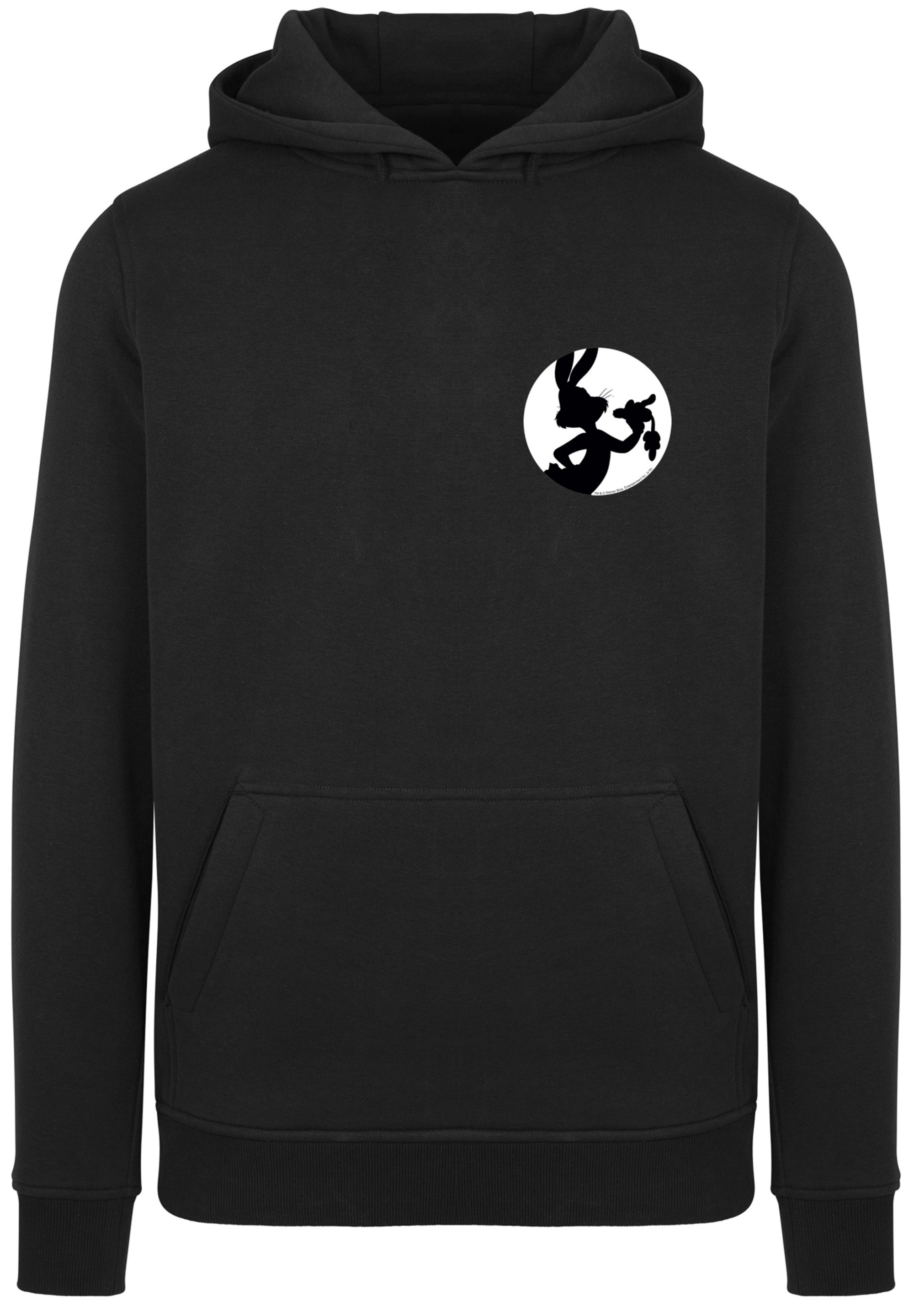 F4NT4STIC Kapuzenpullover »Looney Tunes Bugs Bunny Silhouette Breast Print«, Print