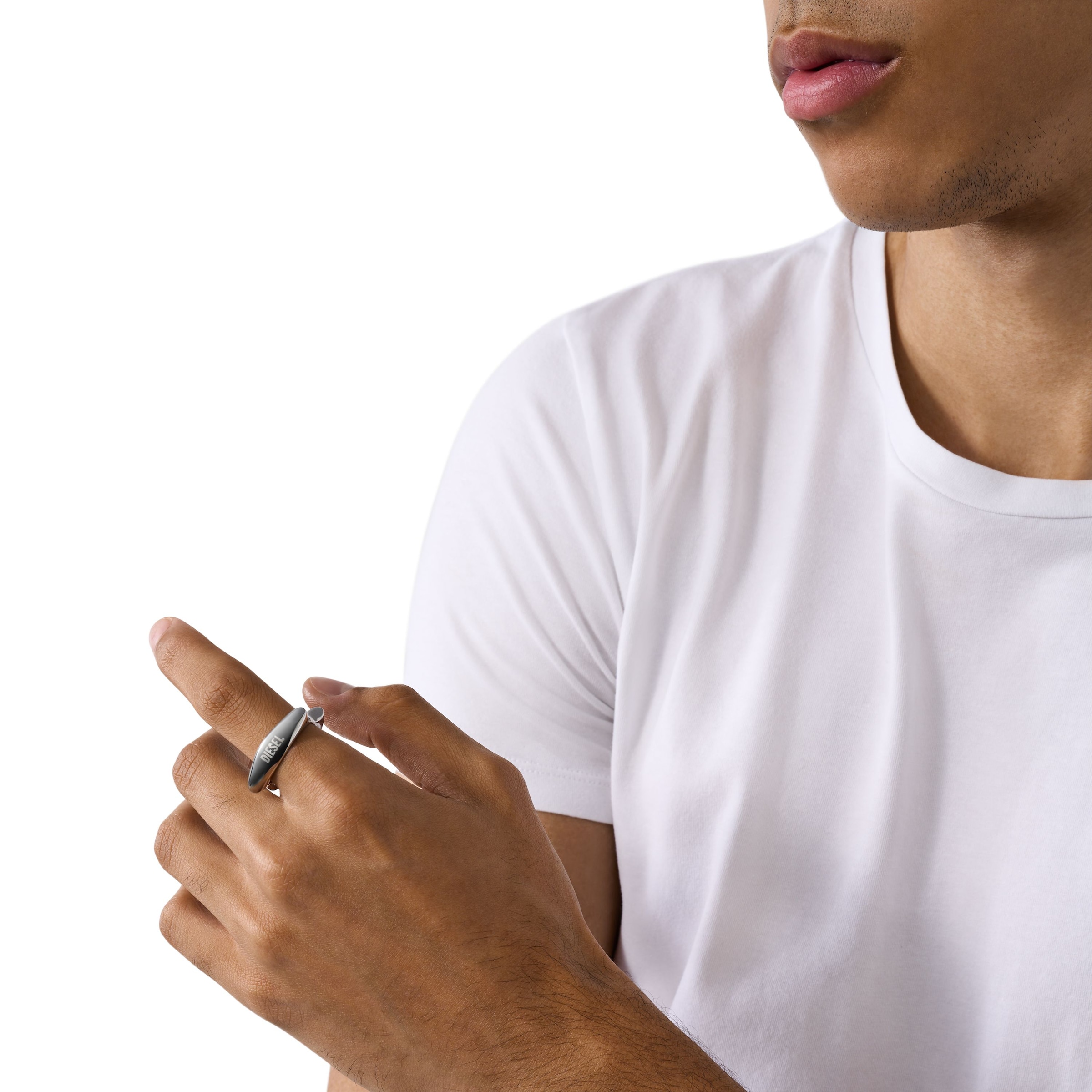 Diesel Fingerring »Schmuck Geschenk Edelstahl METAMORPH«