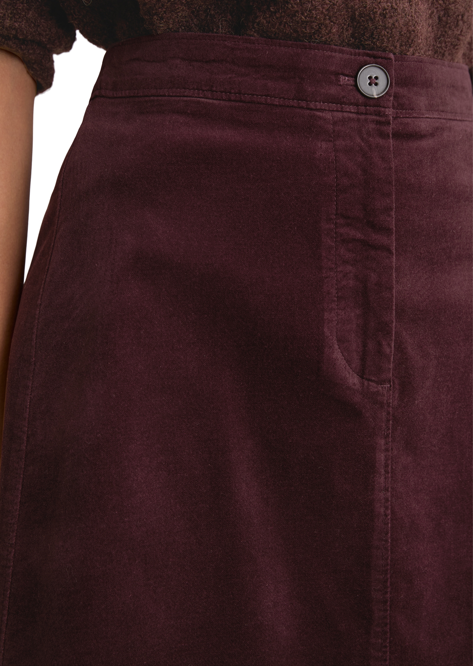 Marc O'Polo Minirock aus Samt,