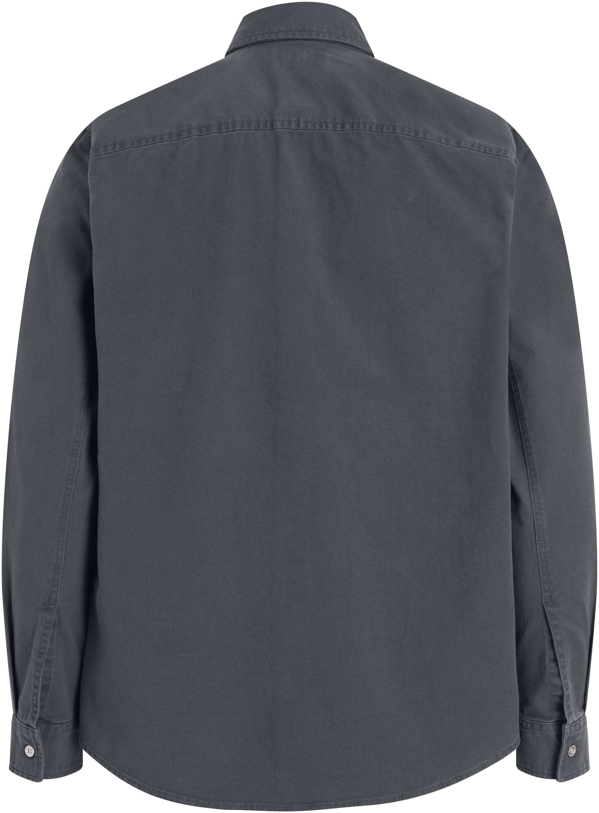 Calvin Klein Jeans Langarmhemd »GARMENT DYE SHIRT« mit Logostickerei