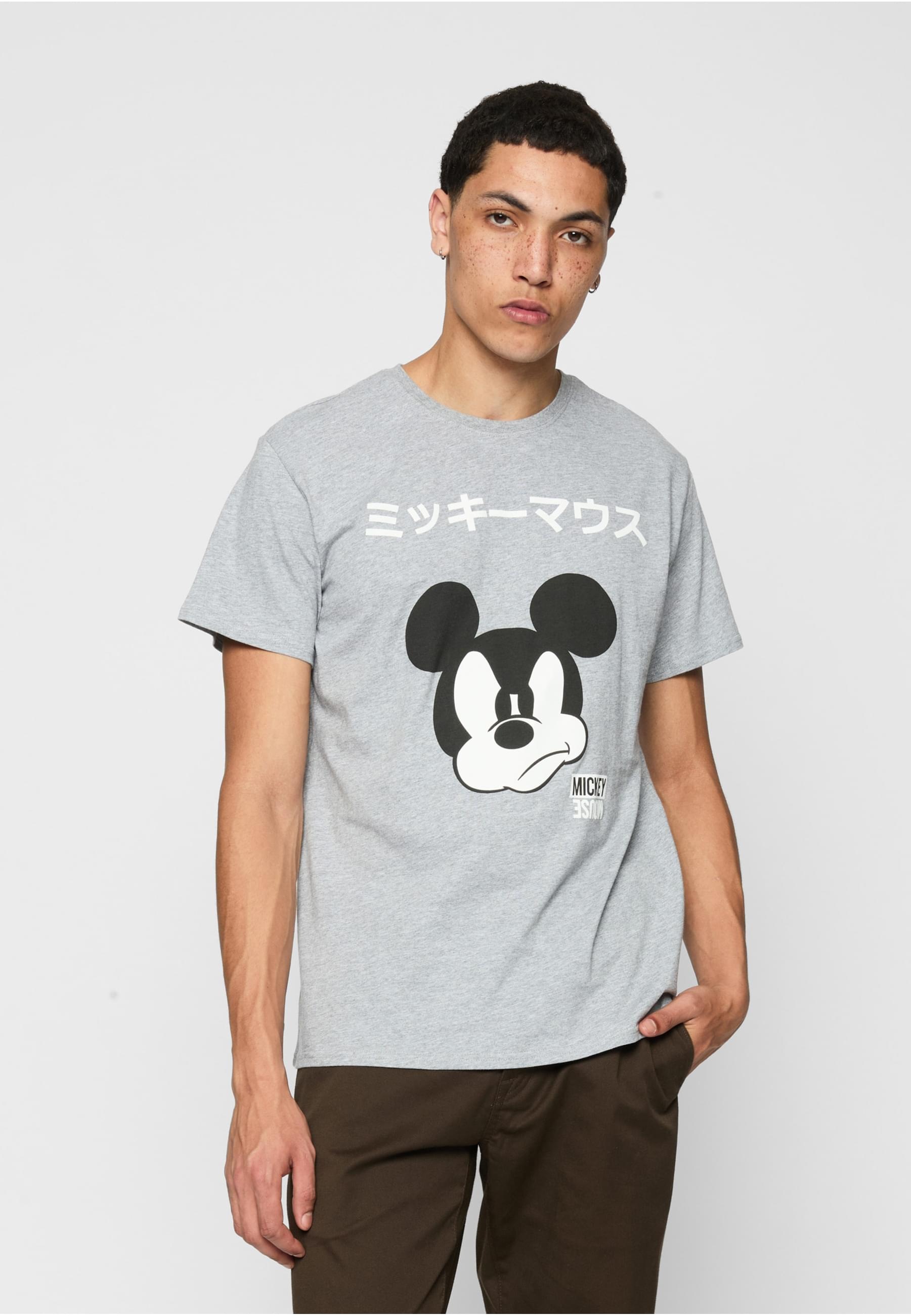 Merchcode T-Shirt »Merchcode Herren Mickey Japanese Tee«, (1 tlg.)