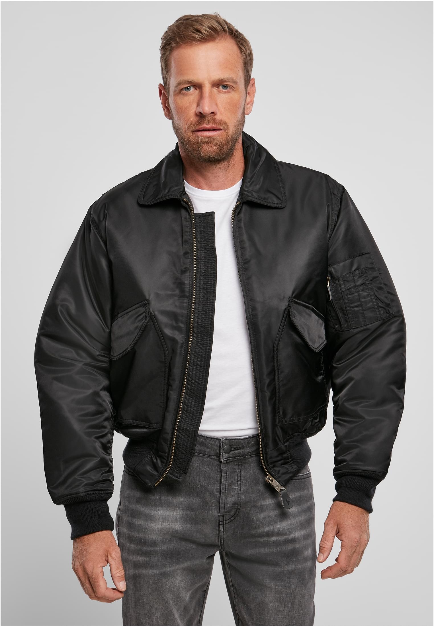 Brandit Allwetterjacke "Brandit Herren CWU Jacket" 1 Stk. tlg. ohne Kapuze günstig online kaufen