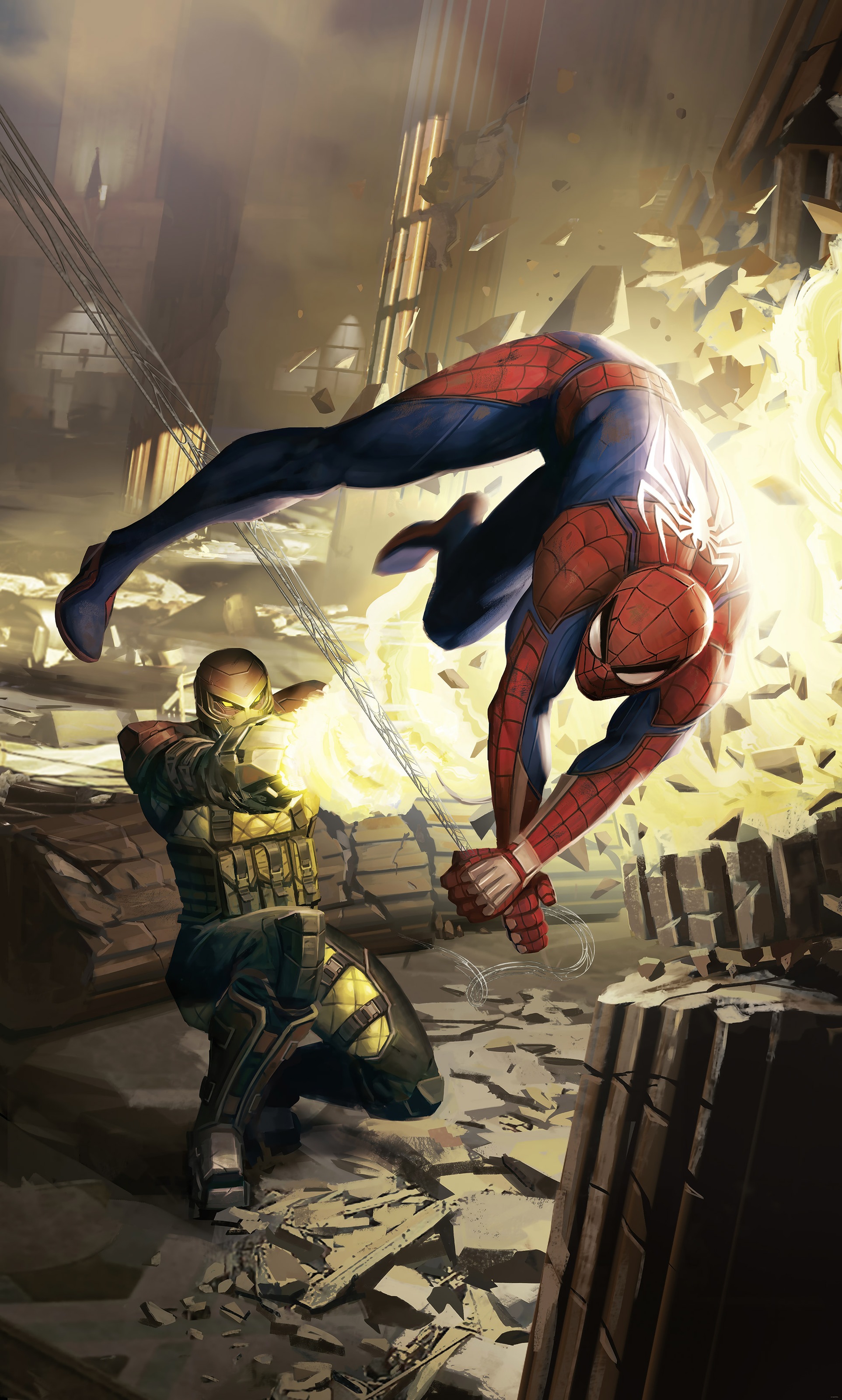 Komar Kindertapete »Marvel Spider-Man Dodge«, bedruckt