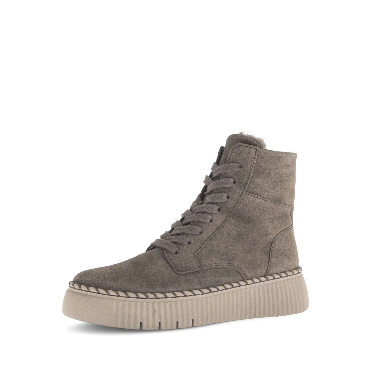 Gabor Plateaustiefelette "Plateau Stiefelette Rauleder" günstig online kaufen