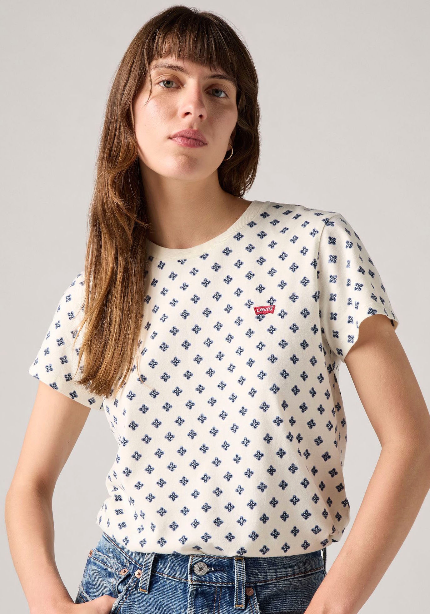 Levi's® T-Shirt »PERFECT TEE«, mit All-Over Print