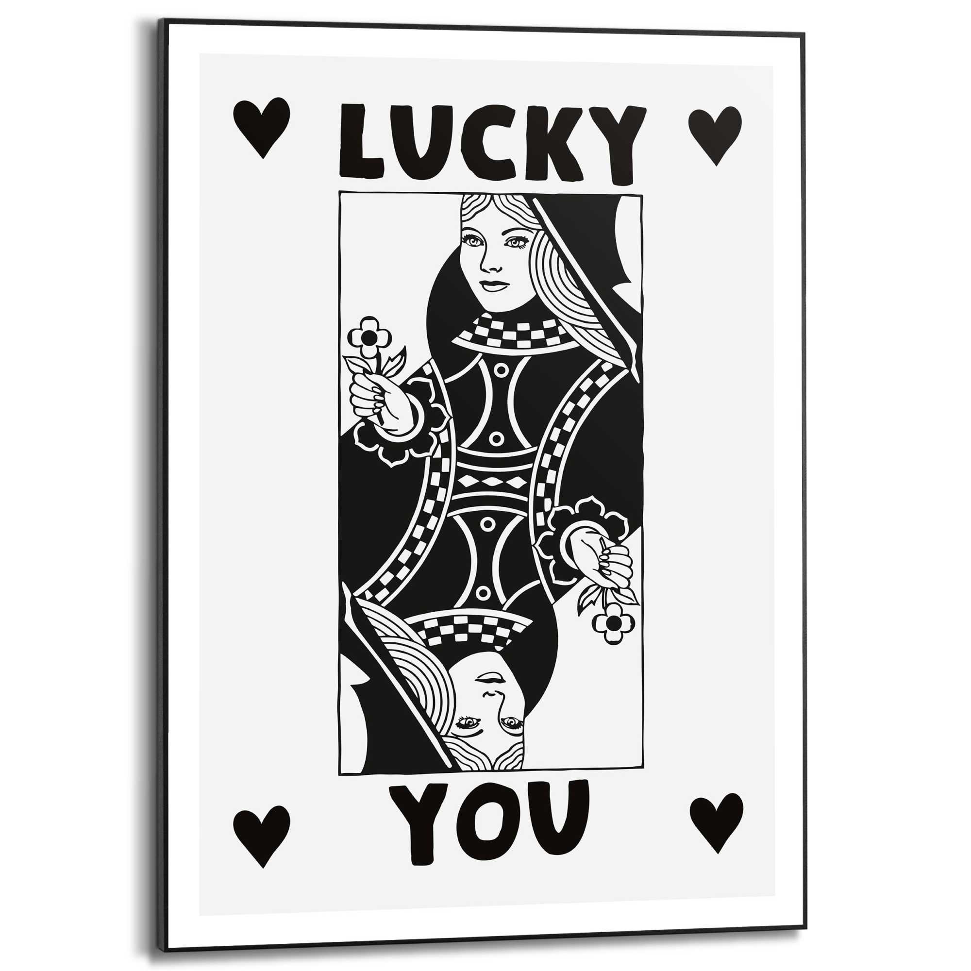 Reinders! Bild mit Rahmen »Lucky You«