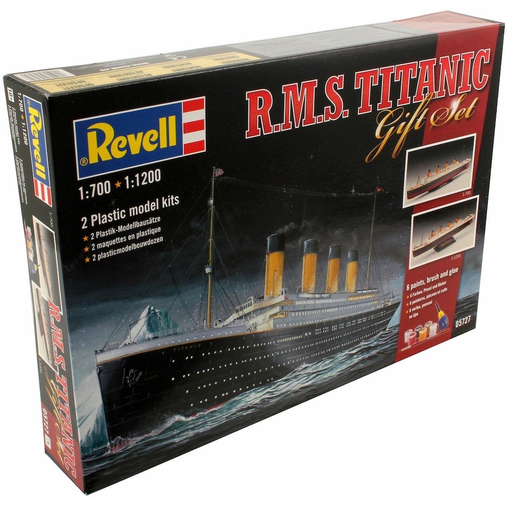 Revell® Modellbausatz »Geschenkset Titanic«, (Set), 1:700 · 1:1200