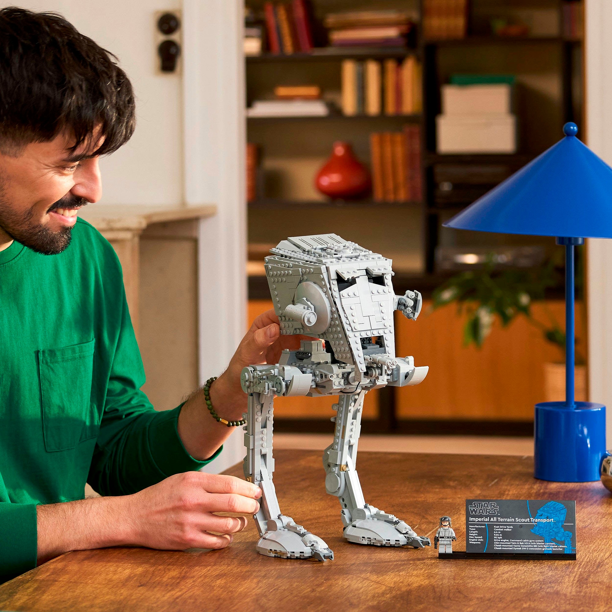 LEGO® Konstruktionsspielsteine »AT-ST Kampfläufer (75417), LEGO Star Wars™«, (1513 St.), Made in Europe