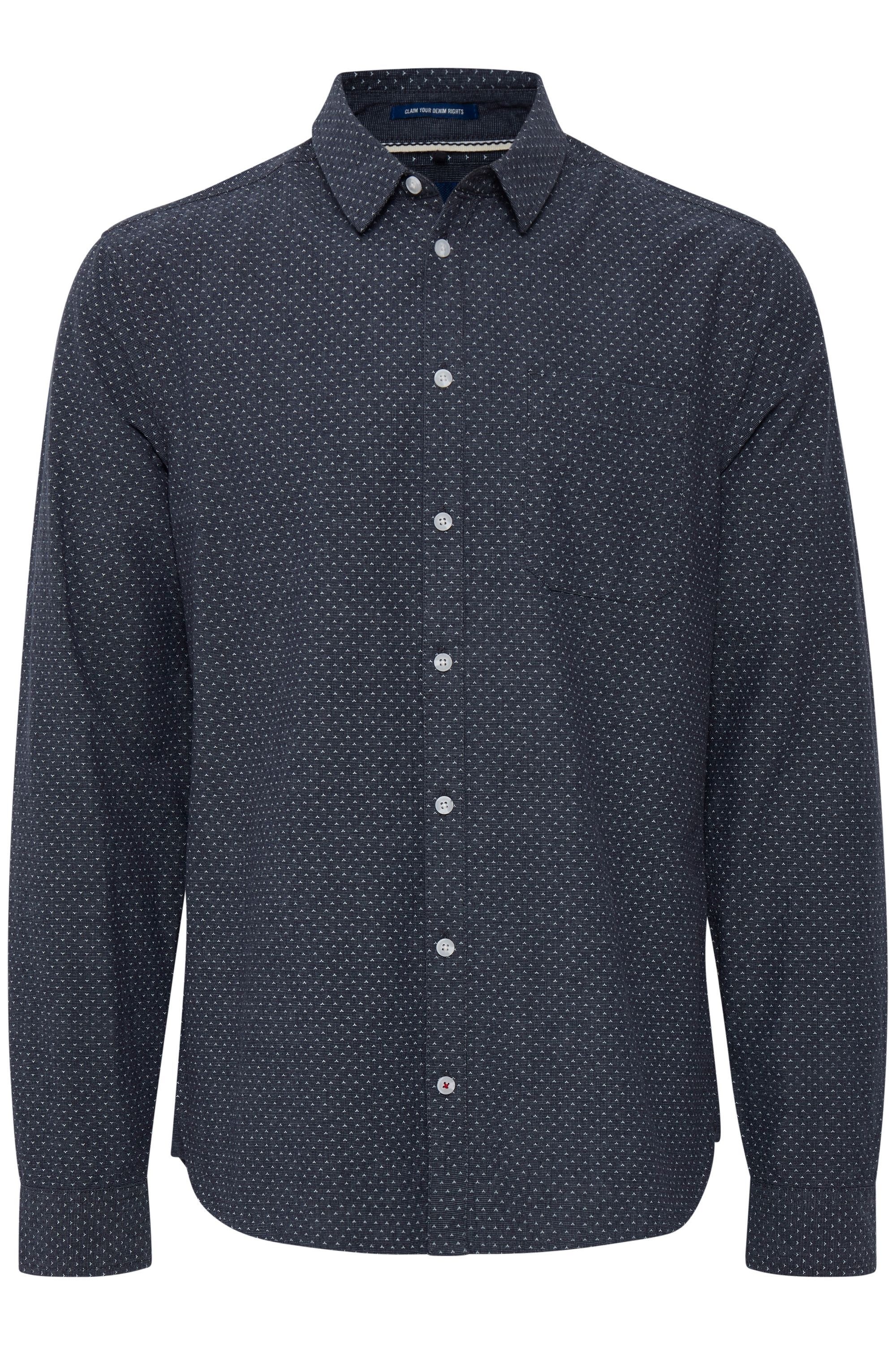 Blend Langarmhemd "BHShirt", Herren Freizeithemd mit Brusttasche günstig online kaufen