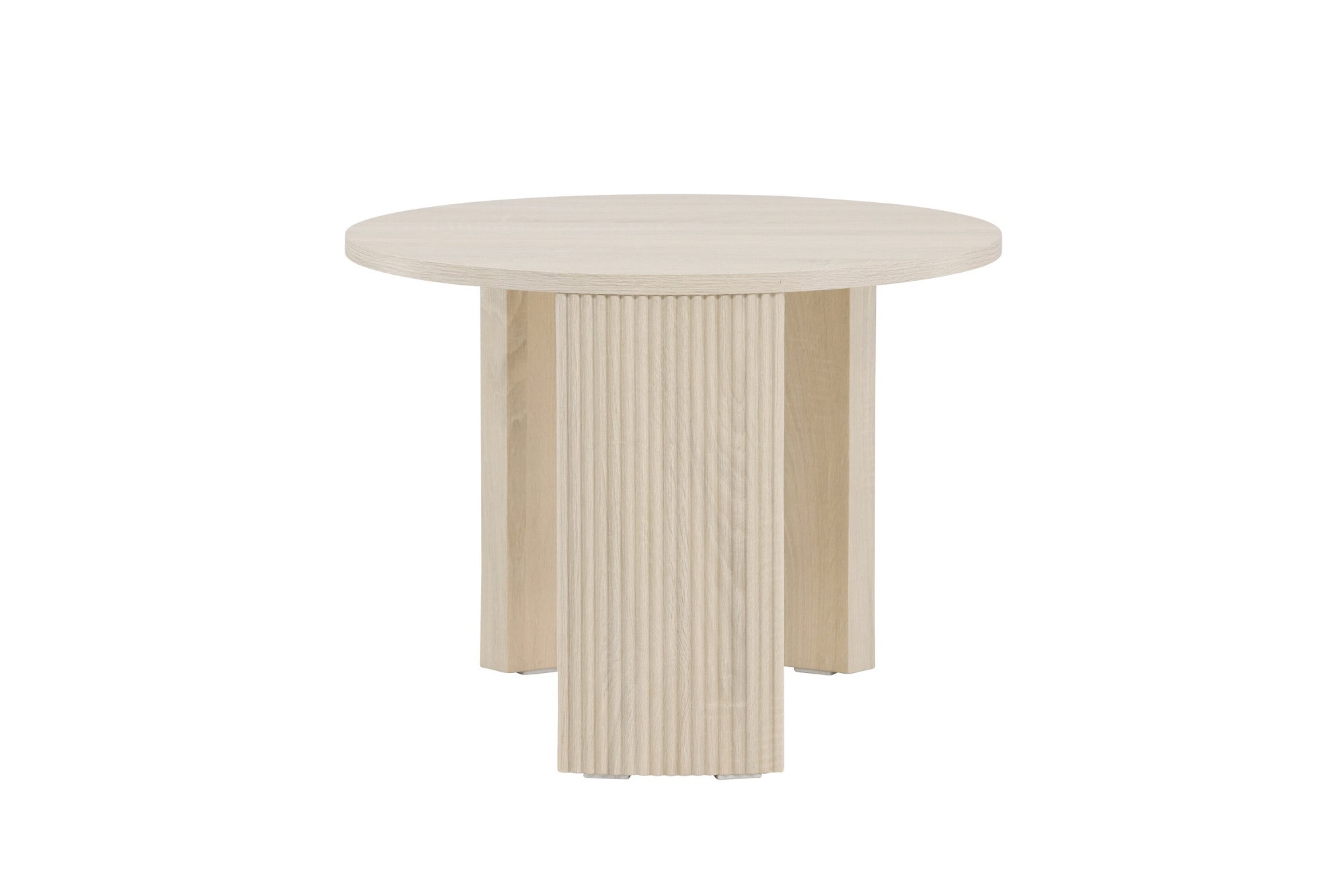 Venture Home Couchtisch Sofatisch, MDF, rund, abgerundet, kompakt, dezent, klassisch