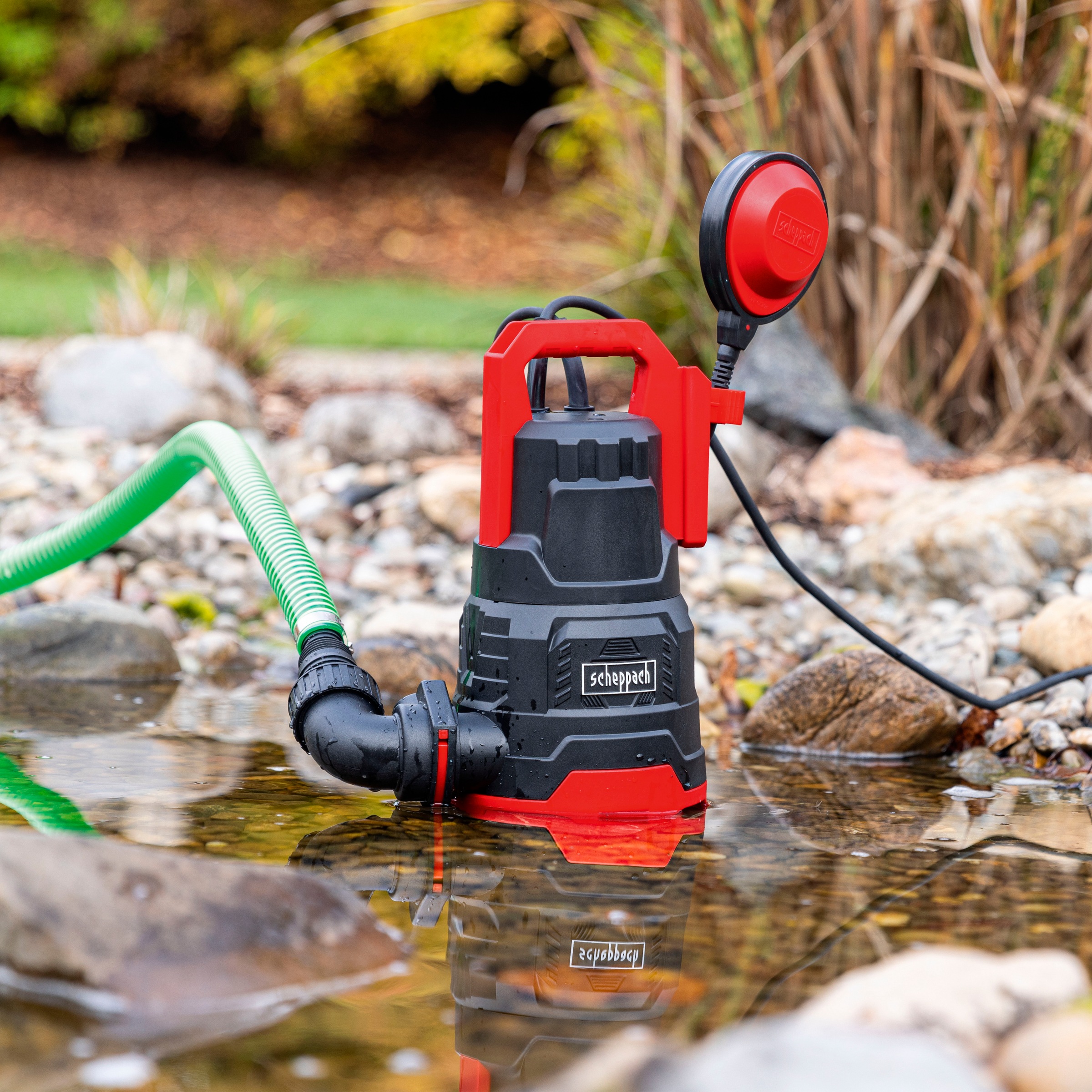 Scheppach Schmutzwasserpumpe ""DWP400"", 400 W, max. 9000 L/h, 0,6 bar günstig online kaufen