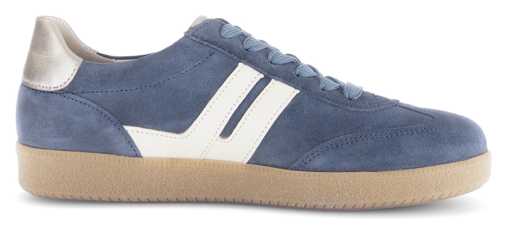 Gabor Plateausneaker, Freizeitschuh, Halbschuh, Schnürschuh mit gepolstertem Schaftrand
