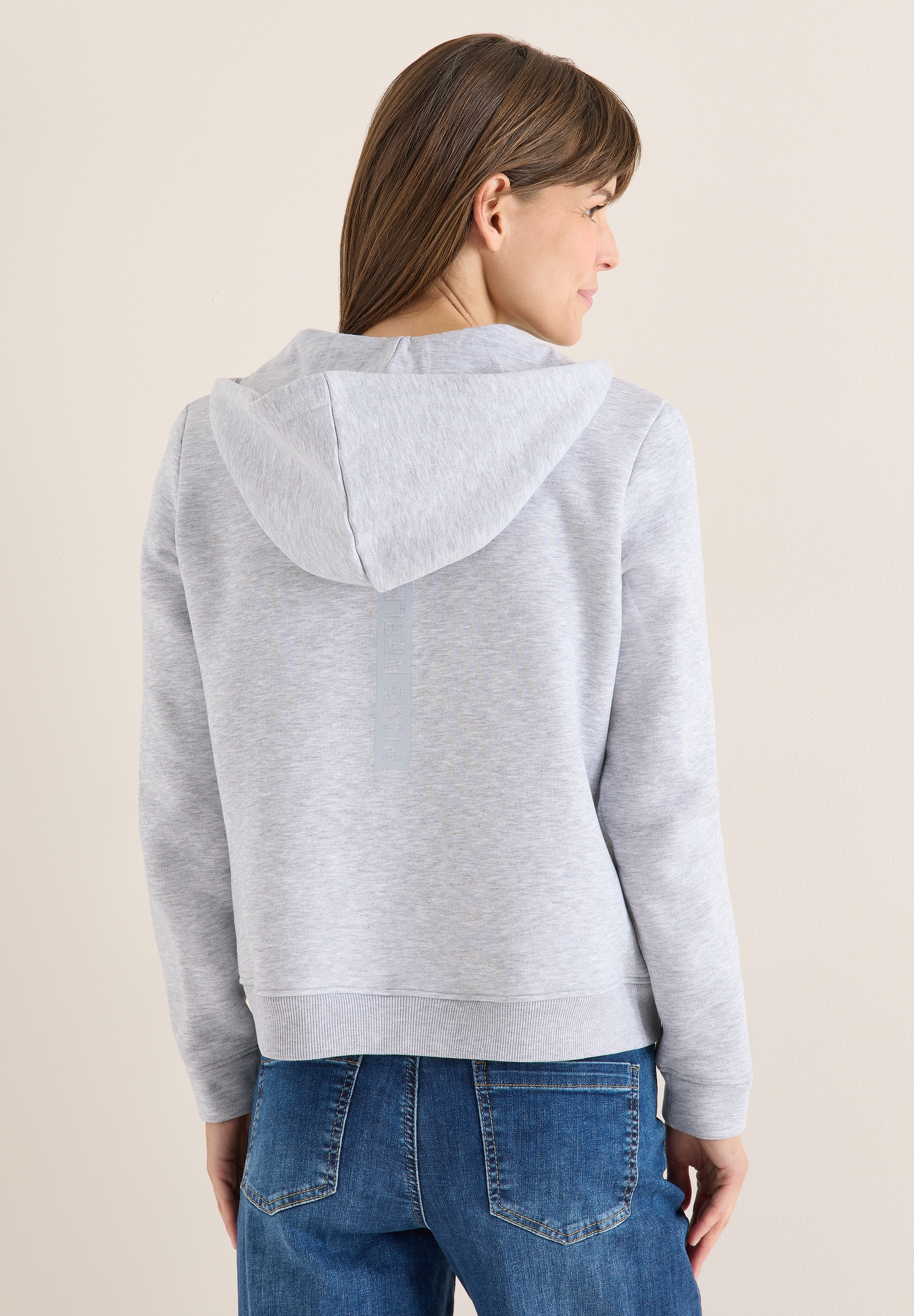 Cecil Sweatjacke mit Glitzer-Details