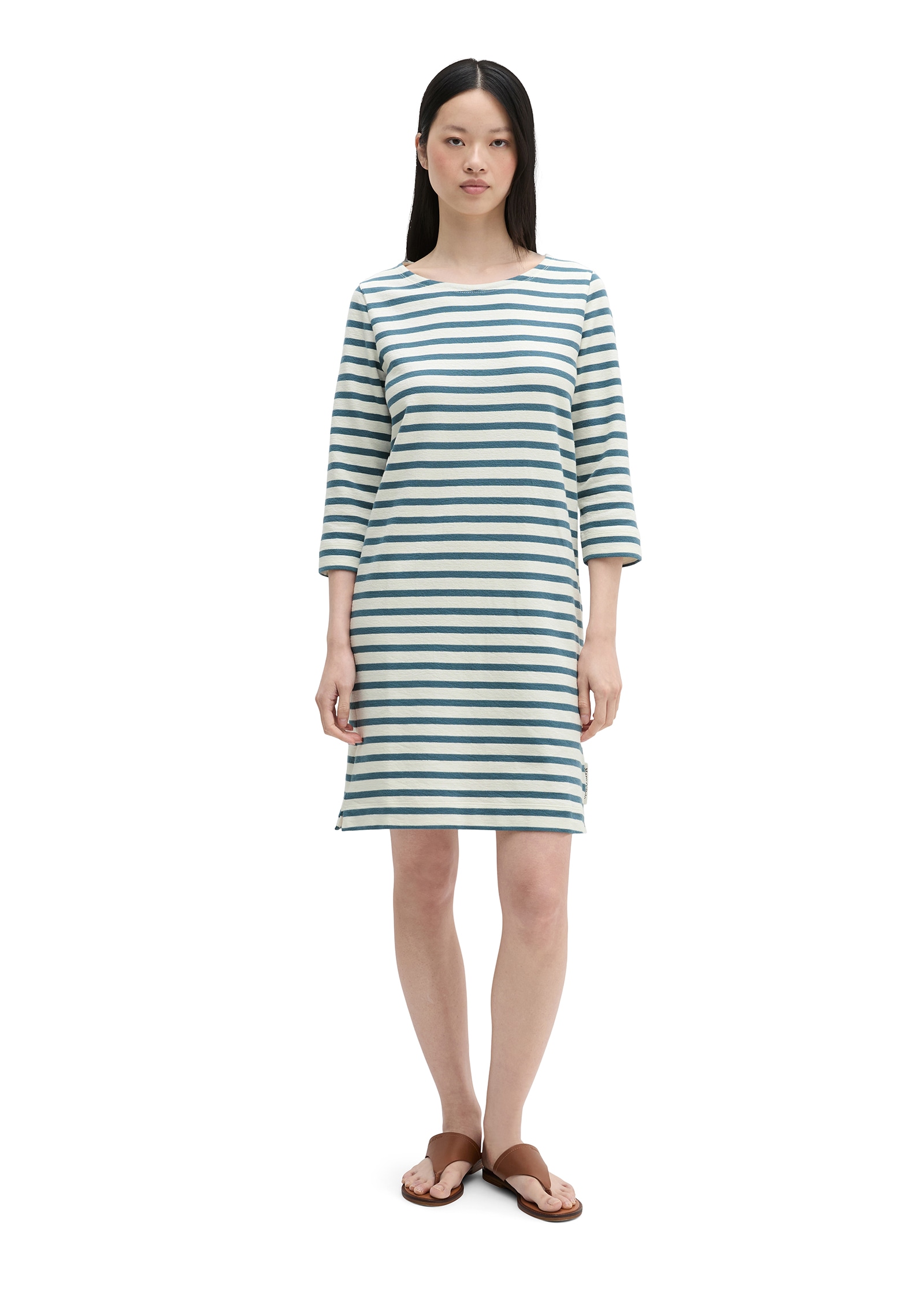 Marc O'Polo Jerseykleid Gestreift, loose fit aus weichem Jersey