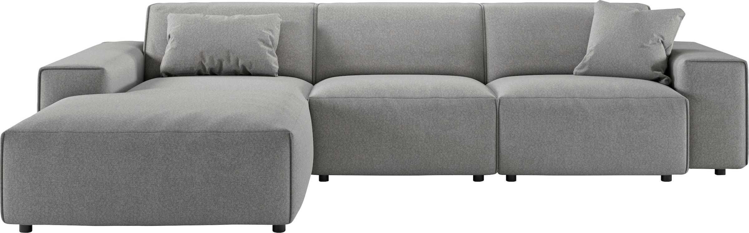 andas Ecksofa »Glimminge auch in Breitcord, Feincord, Bouclé + Easy care-Bezug«, L-Form, Breite 294, Zierkissen