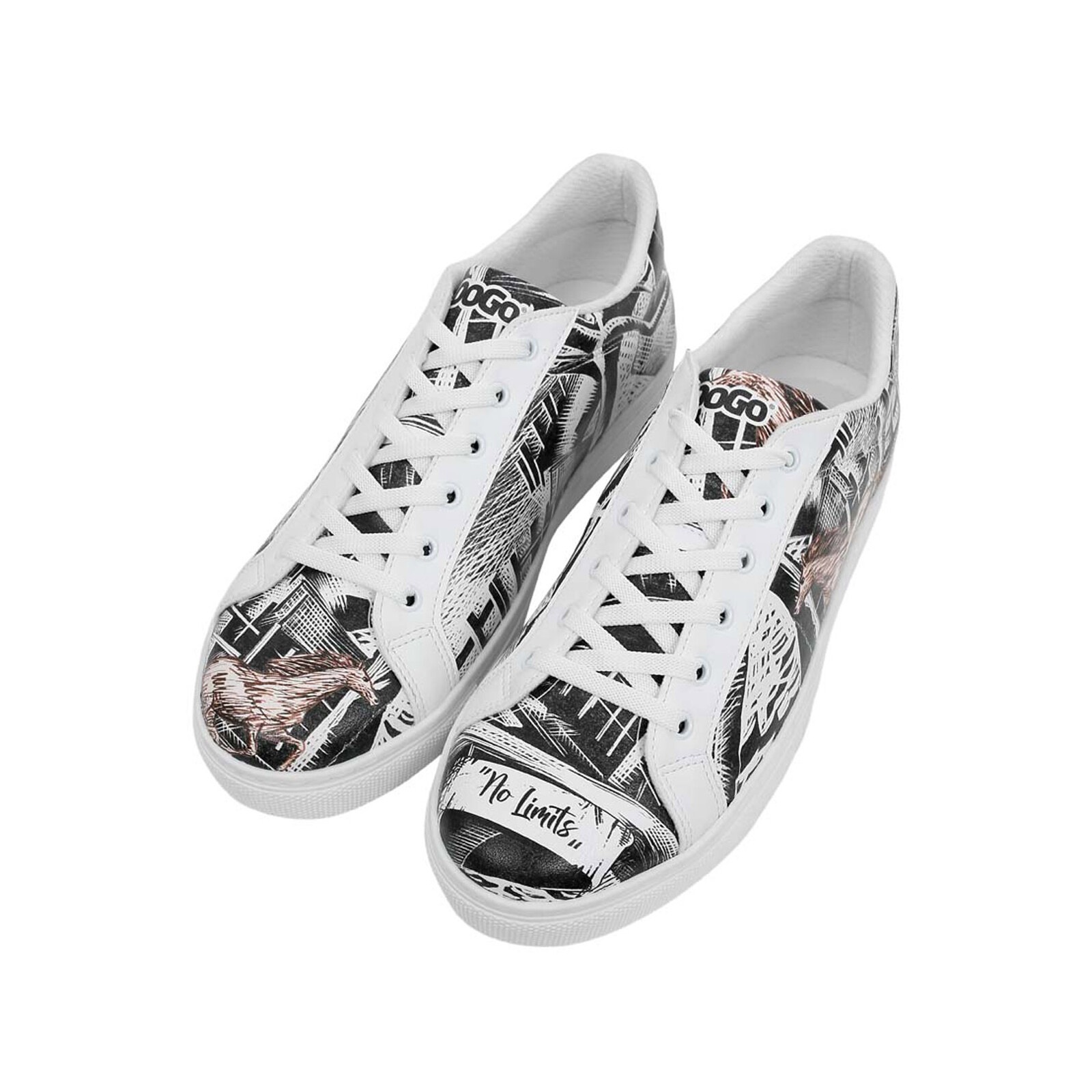 DOGO Sneaker "Ace Low-Top Sneaker No Limits Damen Sneaker" Handgefertigt günstig online kaufen