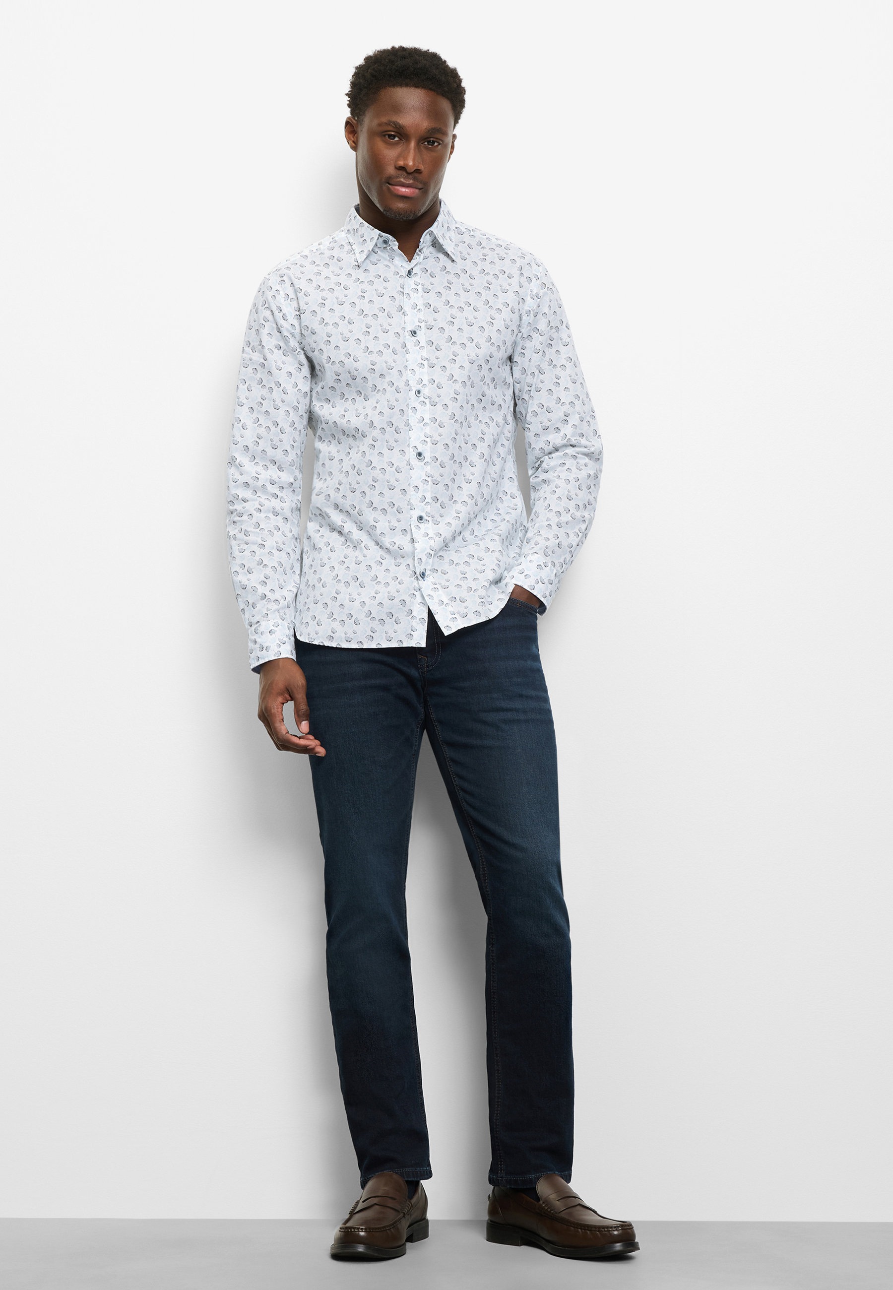 OLYMP Casual Long Sleeve Shirt White XXL 5