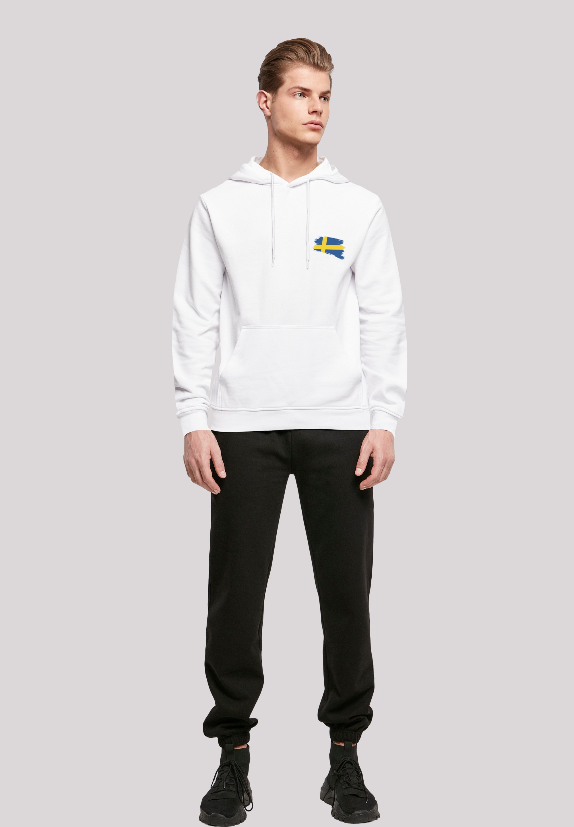 F4NT4STIC Kapuzenpullover »Sweden Schweden Flagge«, Print