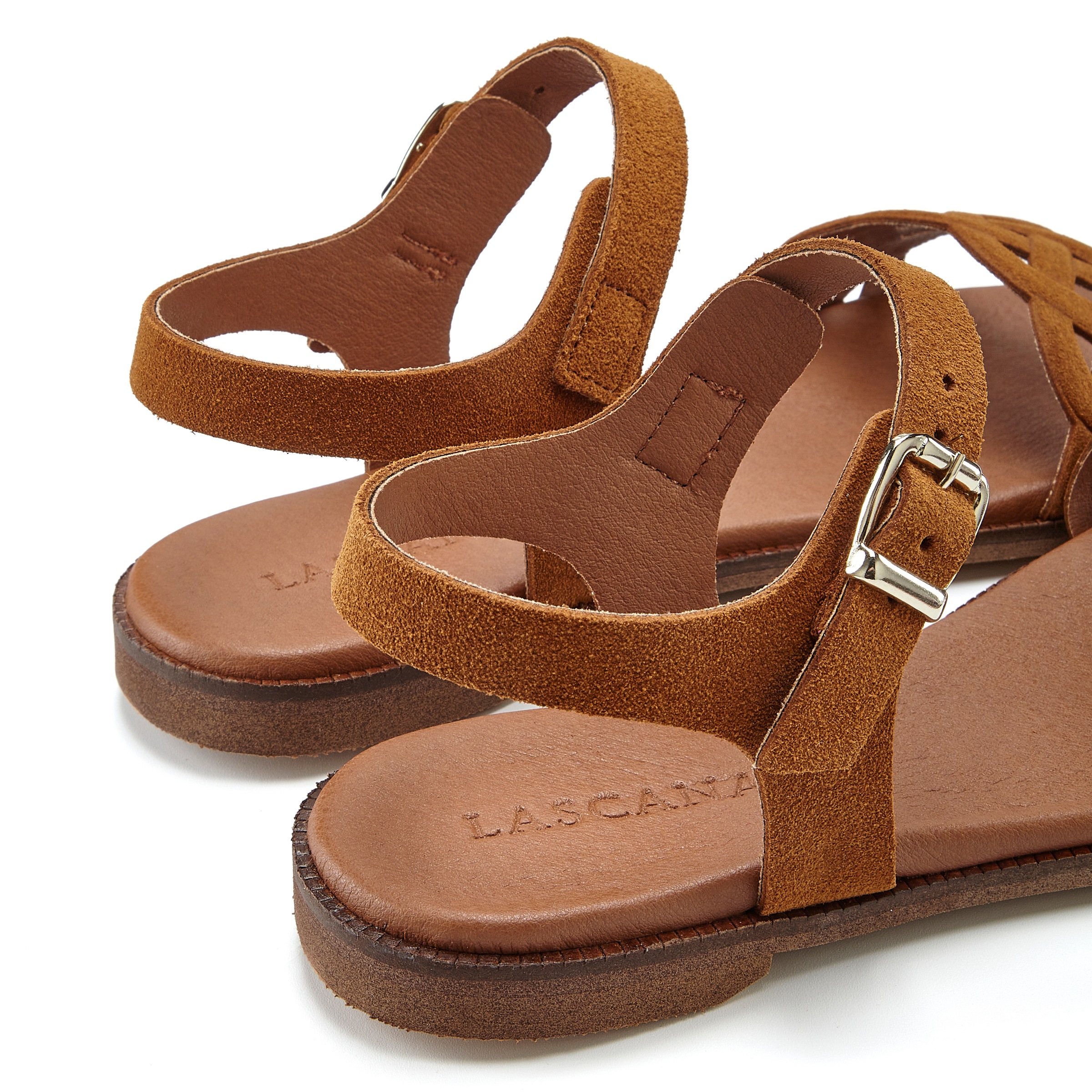 LASCANA Sandals Camel Size 40 3