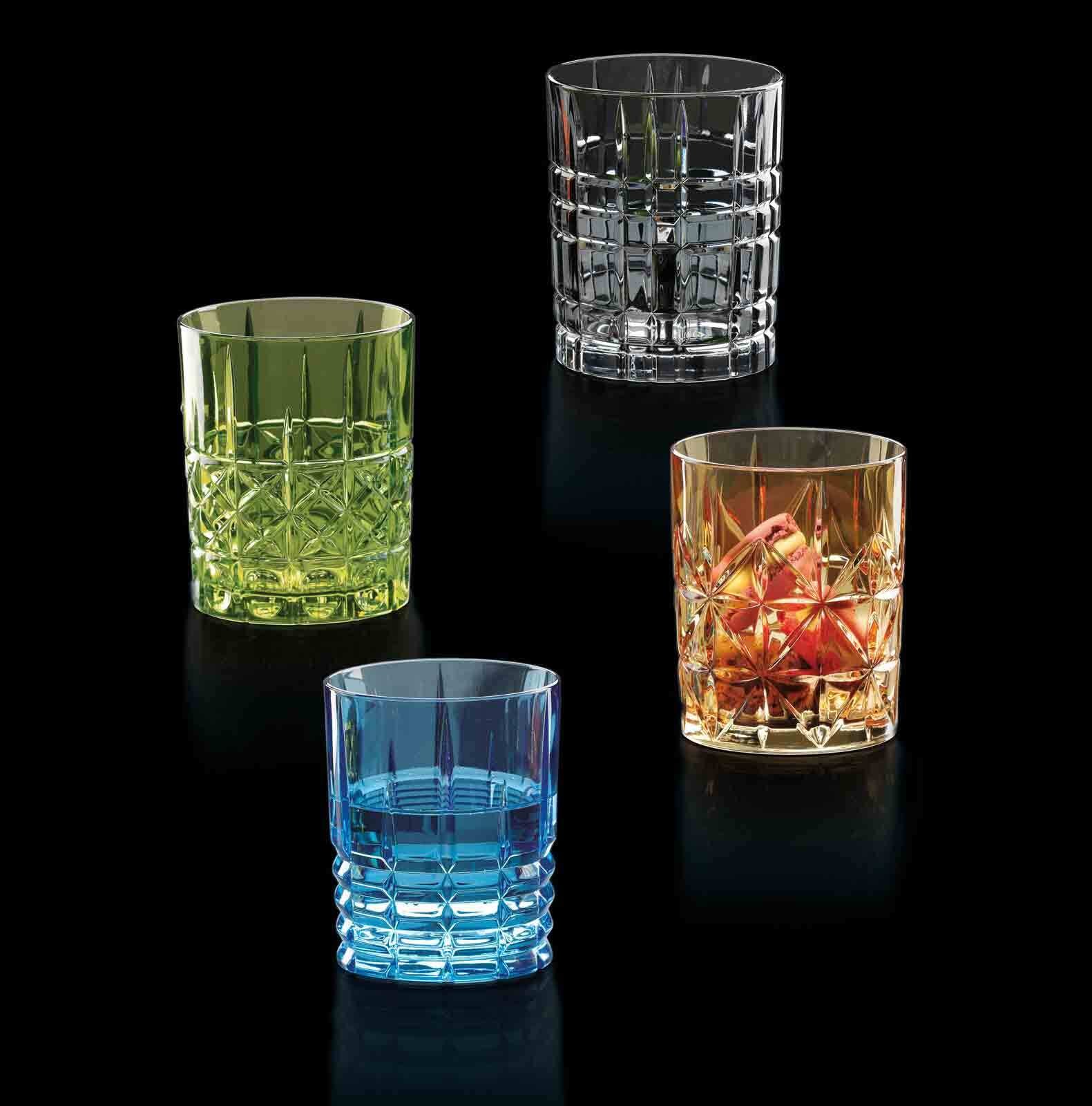 Nachtmann Whiskyglas »Whiskygläser Highland 345 ml 4er Set bunt«