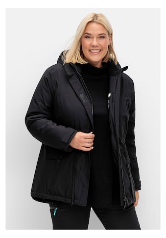 Sheego Outdoorjacke »Große Größen« su Kapuze ...