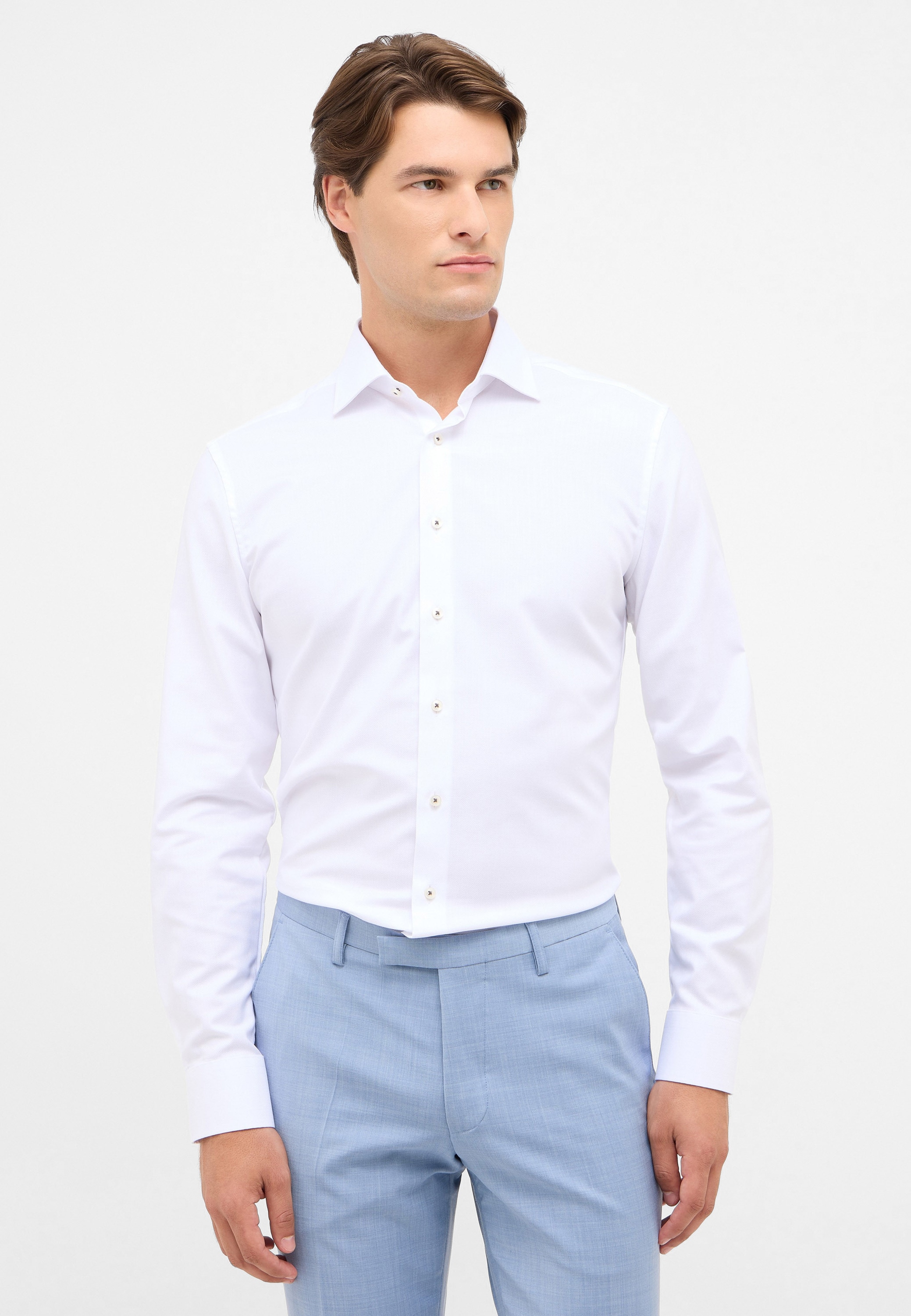 Eterna Langarmhemd "SLIM FIT" NON IRON (bügelfrei) günstig online kaufen