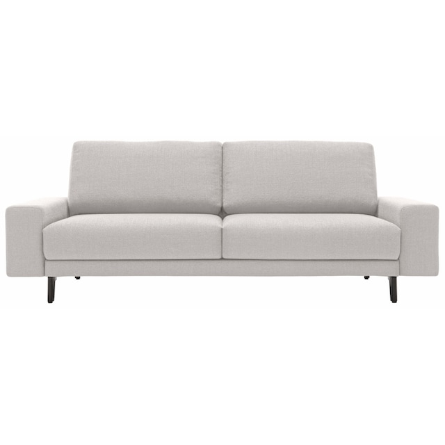 hülsta sofa 2-Sitzer »hs.450«, Armlehne breit niedrig, Alugussfüße in  umbragrau, Breite 180 cm kaufen | BAUR