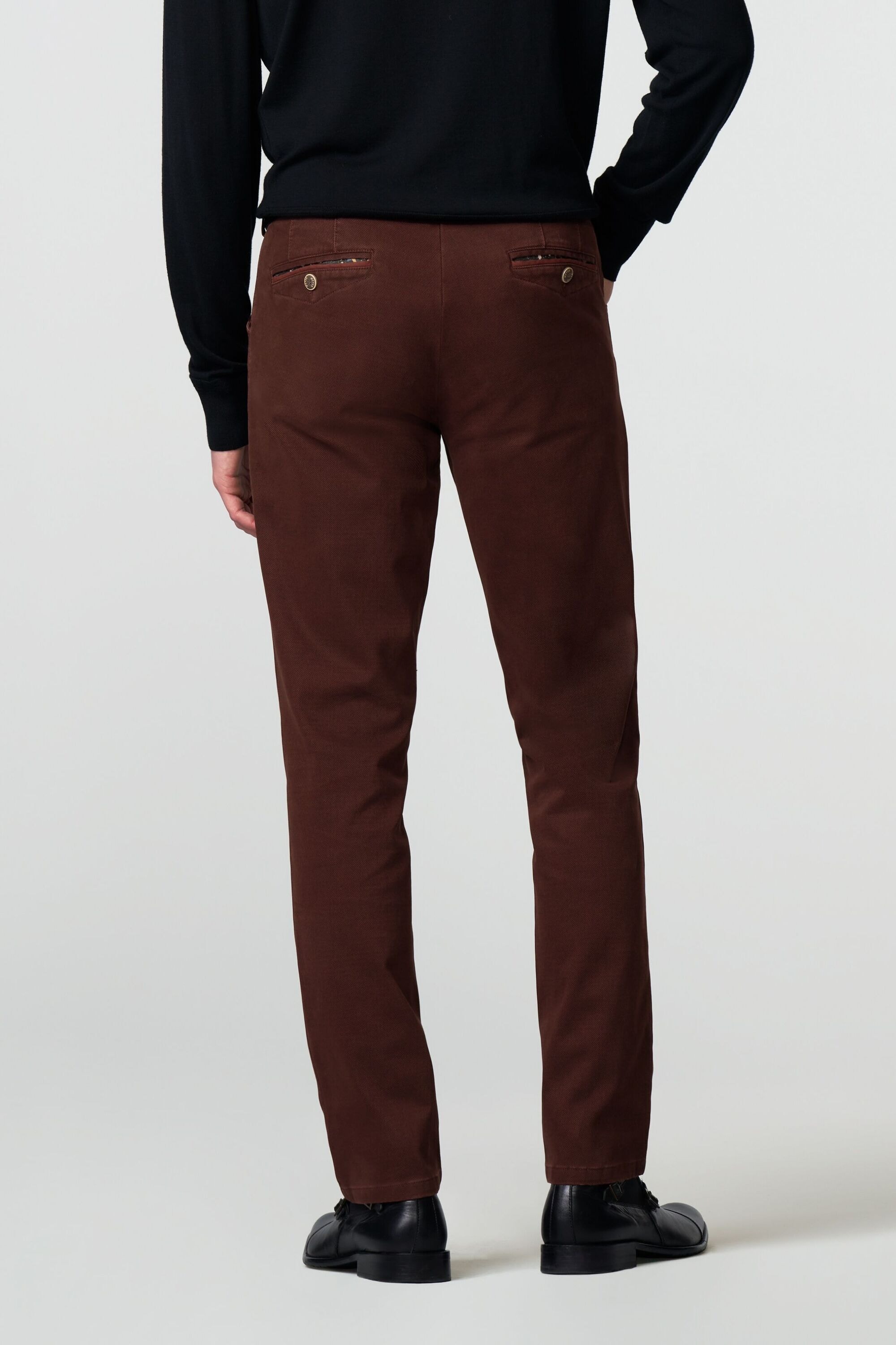 MEYER Chinos »Chicago«, aus Original LIBERTY Stoff