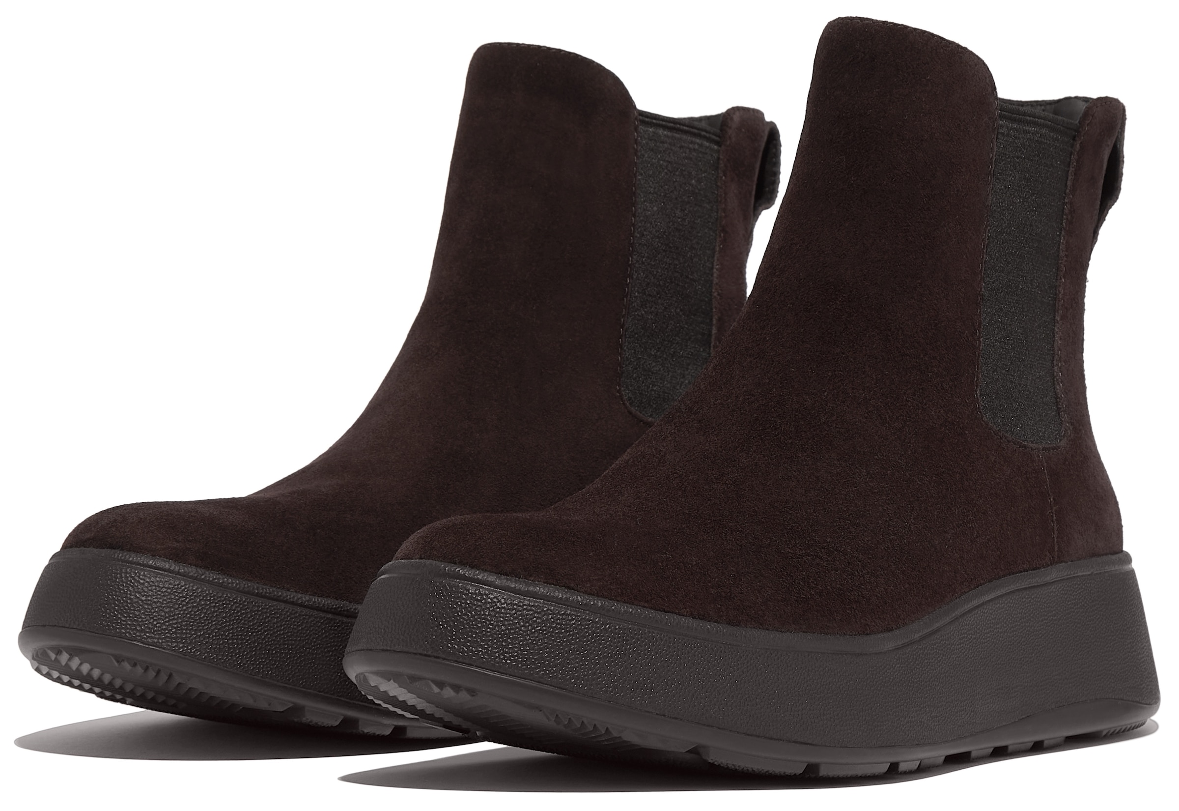 Fitflop Chelseaboots »F-MODE«, Plateaustiefel, Chunky Boots mit Plateausohle, Anziehlasche