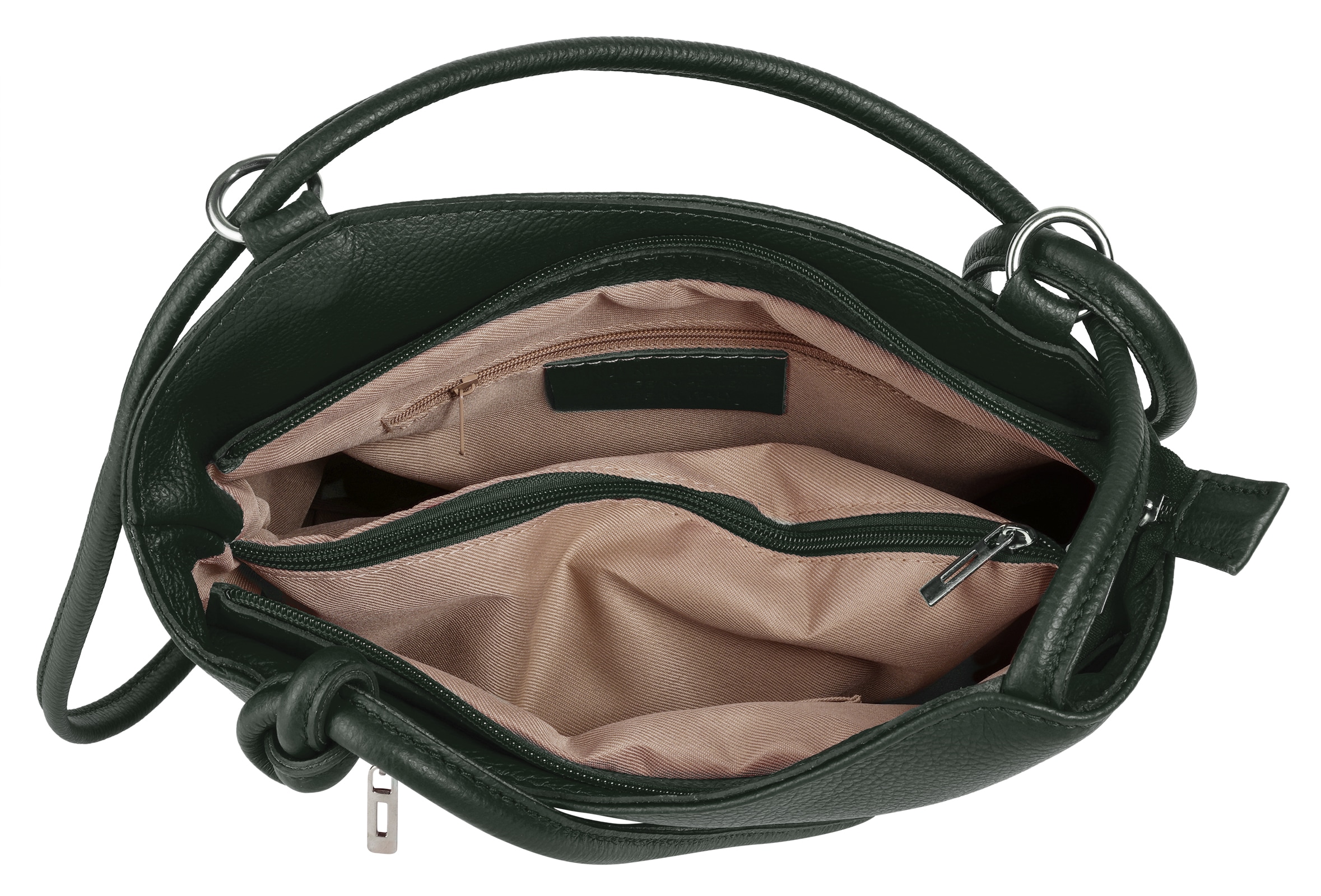Cluty Cityrucksack, echt Leder, Made in Italy