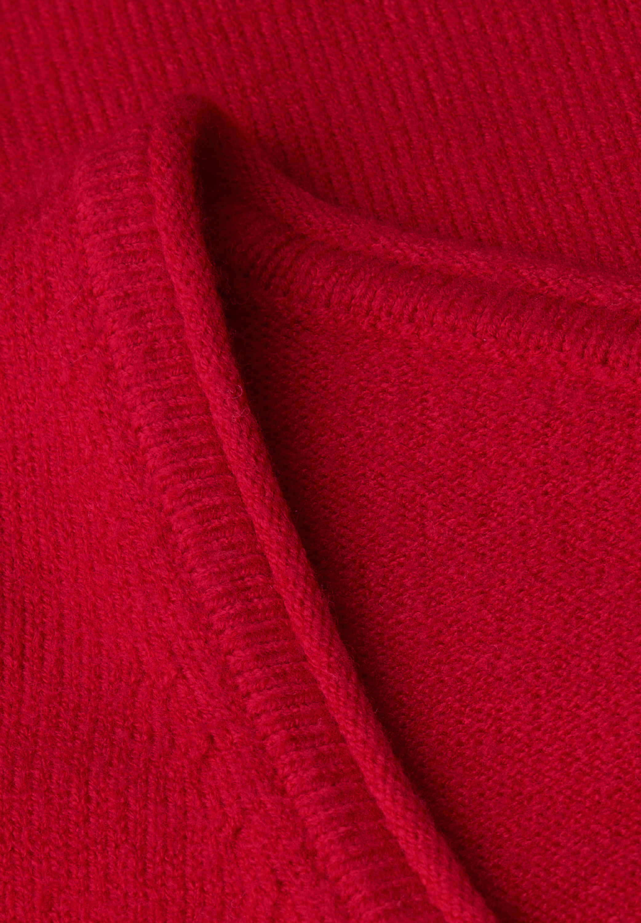 STREET ONE Strickpullover, in Unifarbe
