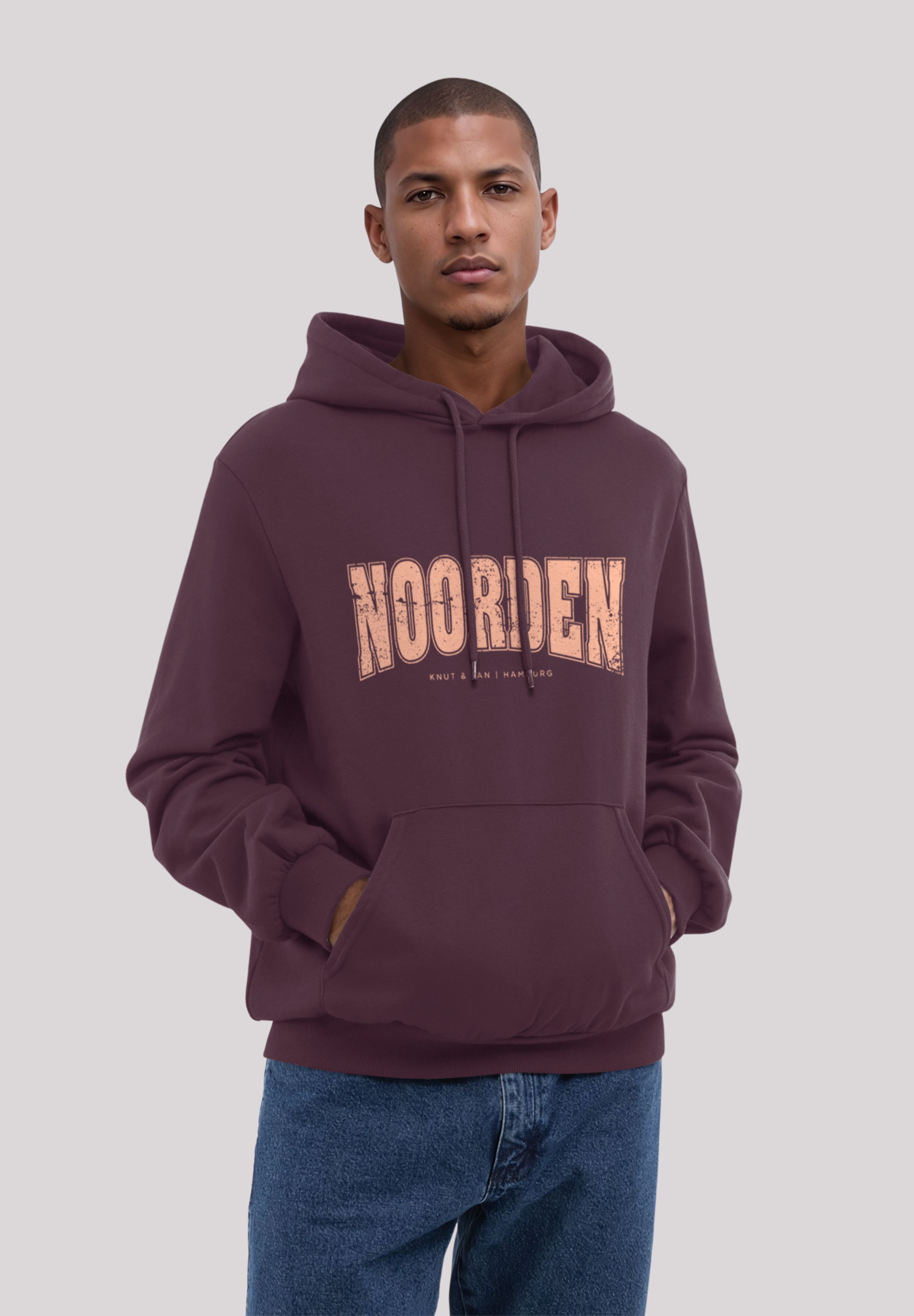 F4NT4STIC Kapuzenpullover "Knut & Jan Hamburg Noorden Collegiate", Premium günstig online kaufen