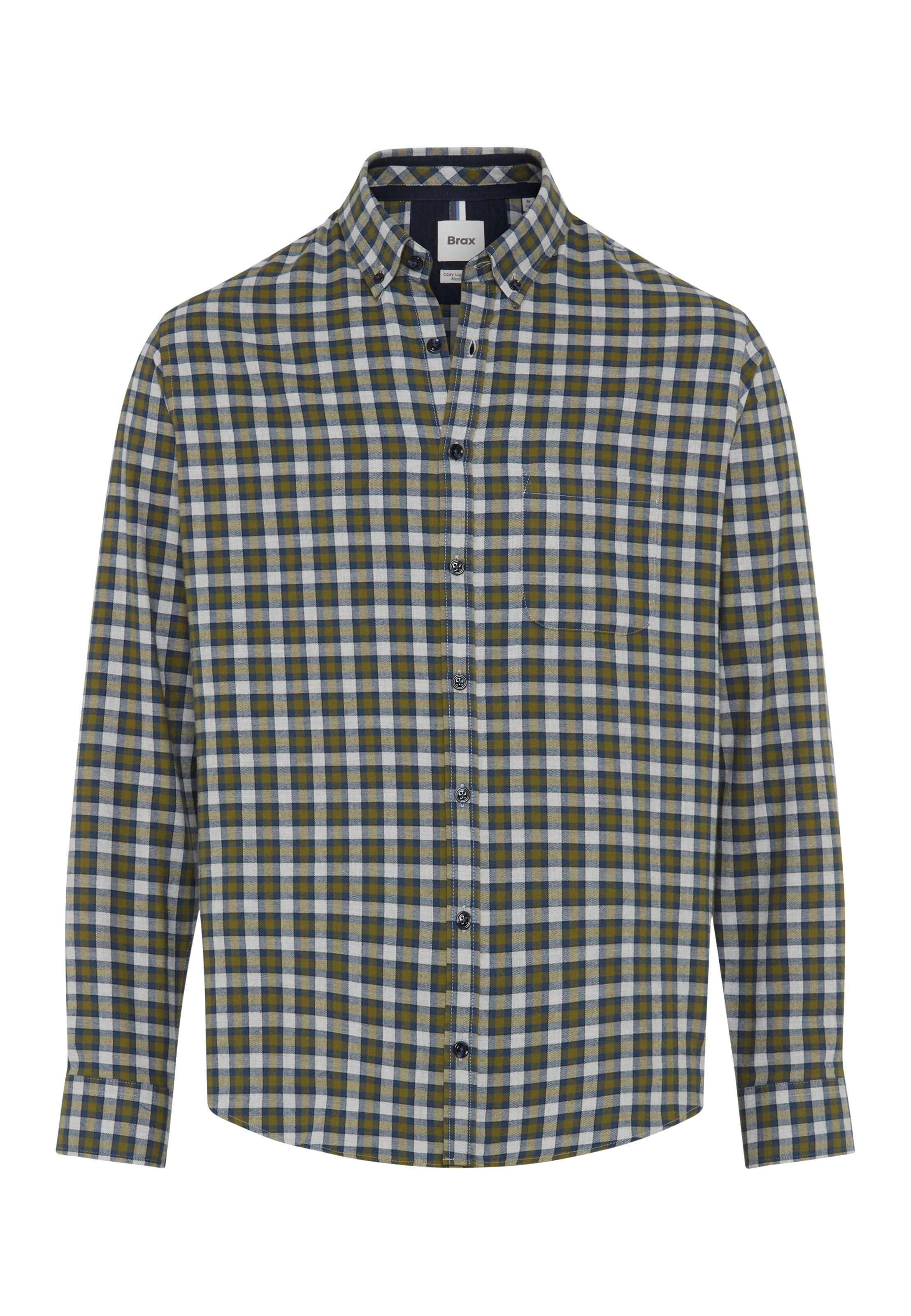 Brax Businesshemd »Style DANIEL« Flanell: Herrenhemd aus reiner Baumwolle