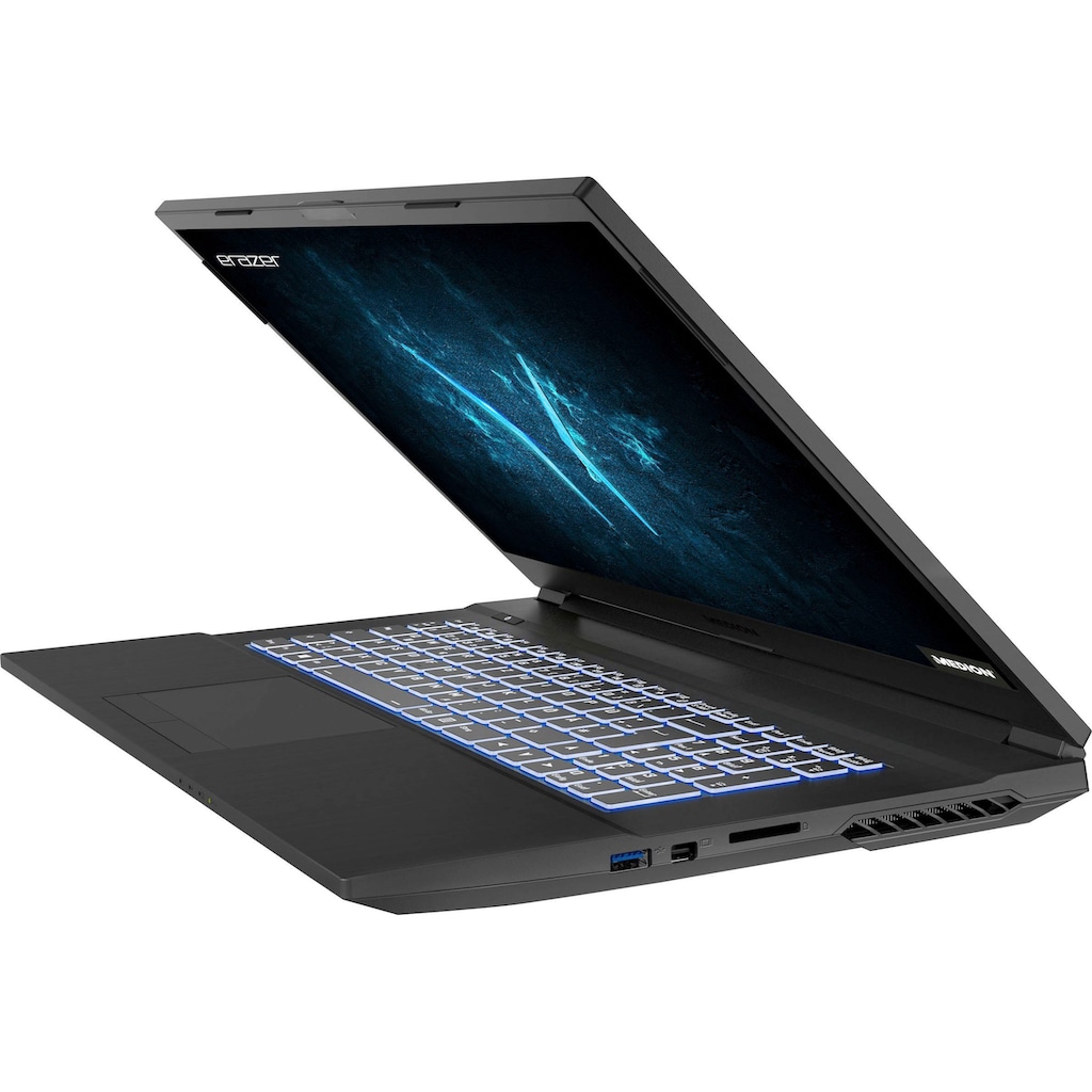 Medion® Notebook »ERAZER® Defender P10«, 43,9 cm, / 17,3 Zoll, Intel, Core i5, GeForce RTX 3060, 1000 GB SSD