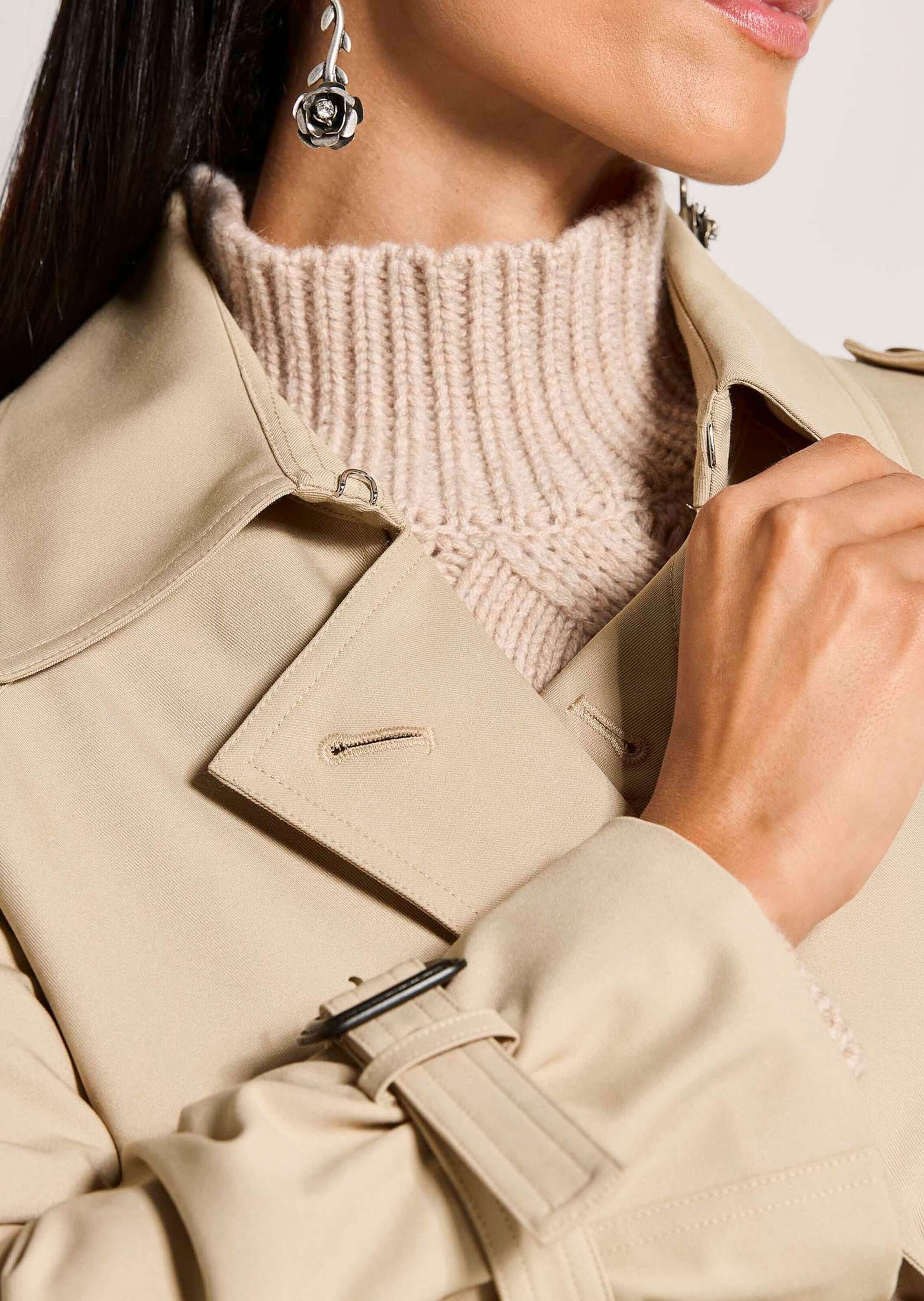 MADELEINE Trenchcoat »Trenchcoat Eleganter gefütterter Zweireiher«
