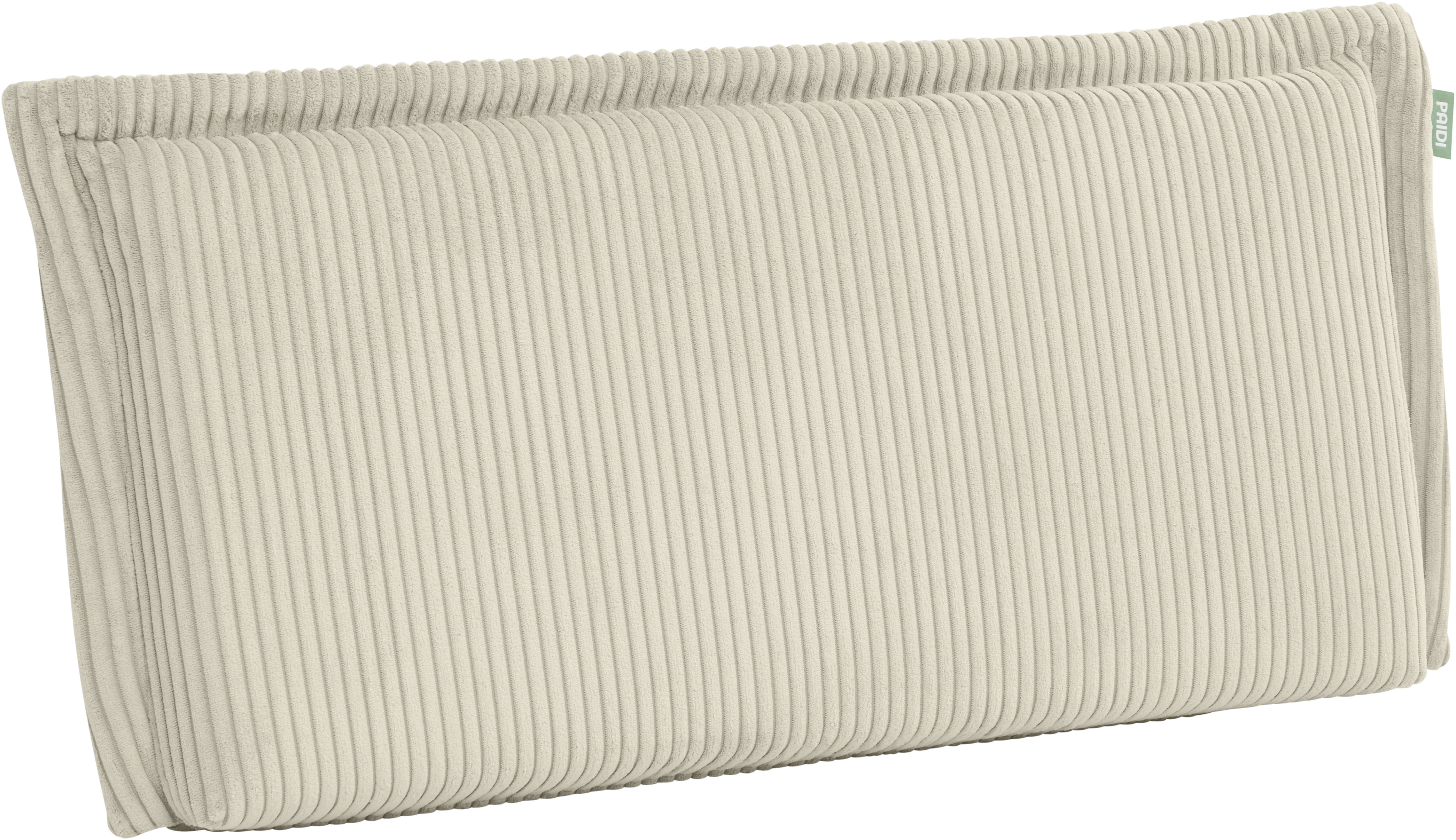 PAIDI Rückenkissen "Cord in verschiedenen Ausführungen, Relaxkissen, 90/120/140 cm Breite" Rückenlehne für Bett und Sofa, abnehmbarer und waschbarer Bezug