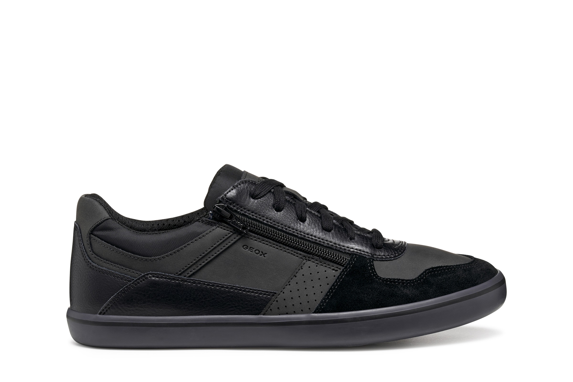 Geox Sneaker »U ELVER«, Schnürschuh, Freizeitschuh mit Textilfutter