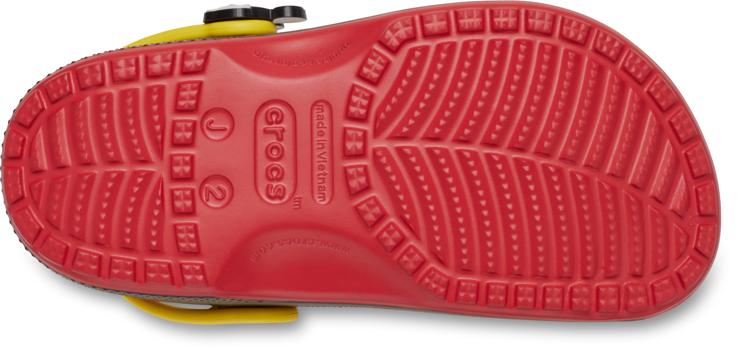 Crocs Clog »Mickey Mouse Classic Clog K«  Sommerschuh, Hausschuh, Strandschuh mit schwenkbarem Fersenriemen