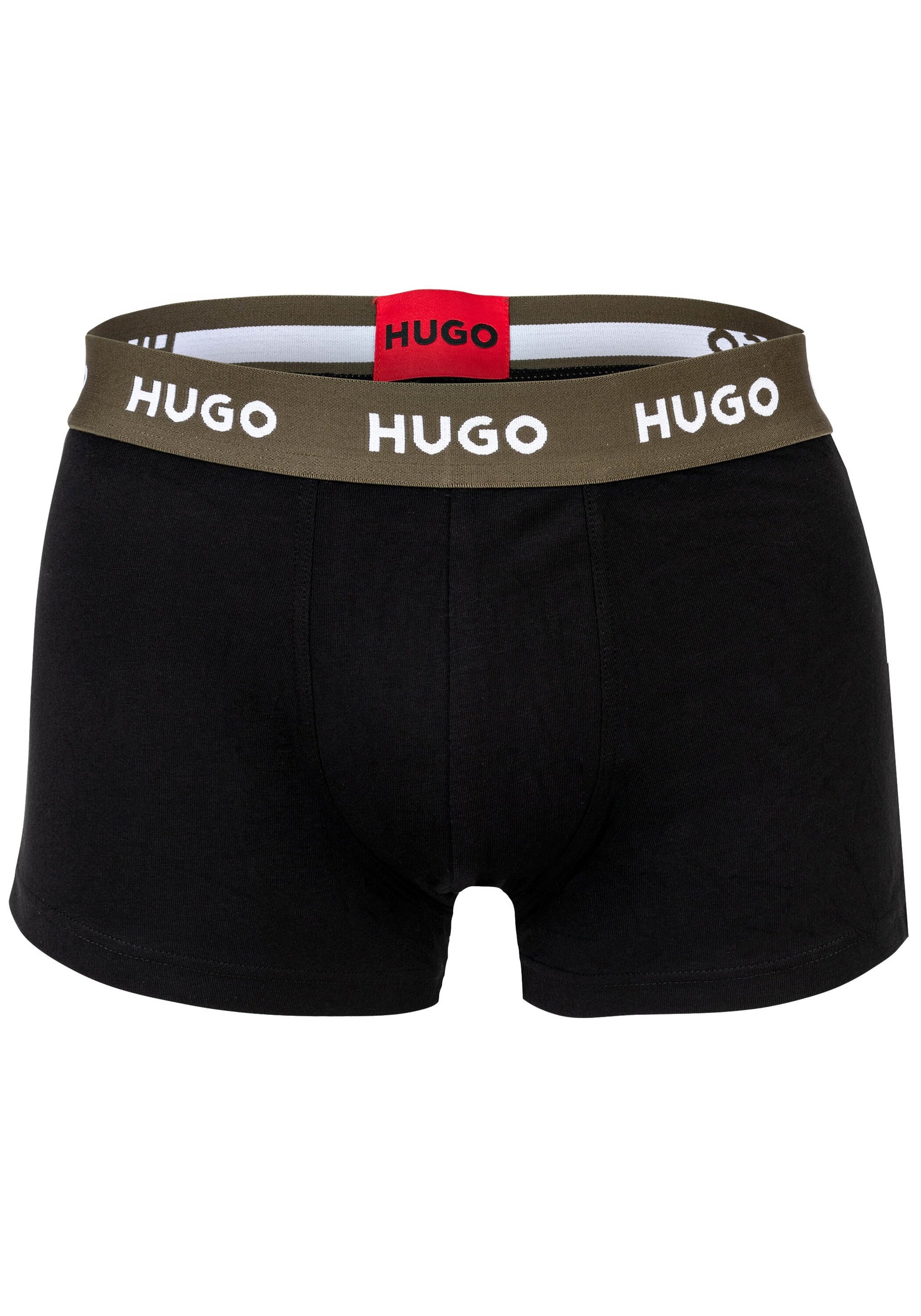 HUGO Boxershorts »Boxershort TRUNK TRIPLET DESIGN 3er Pack«