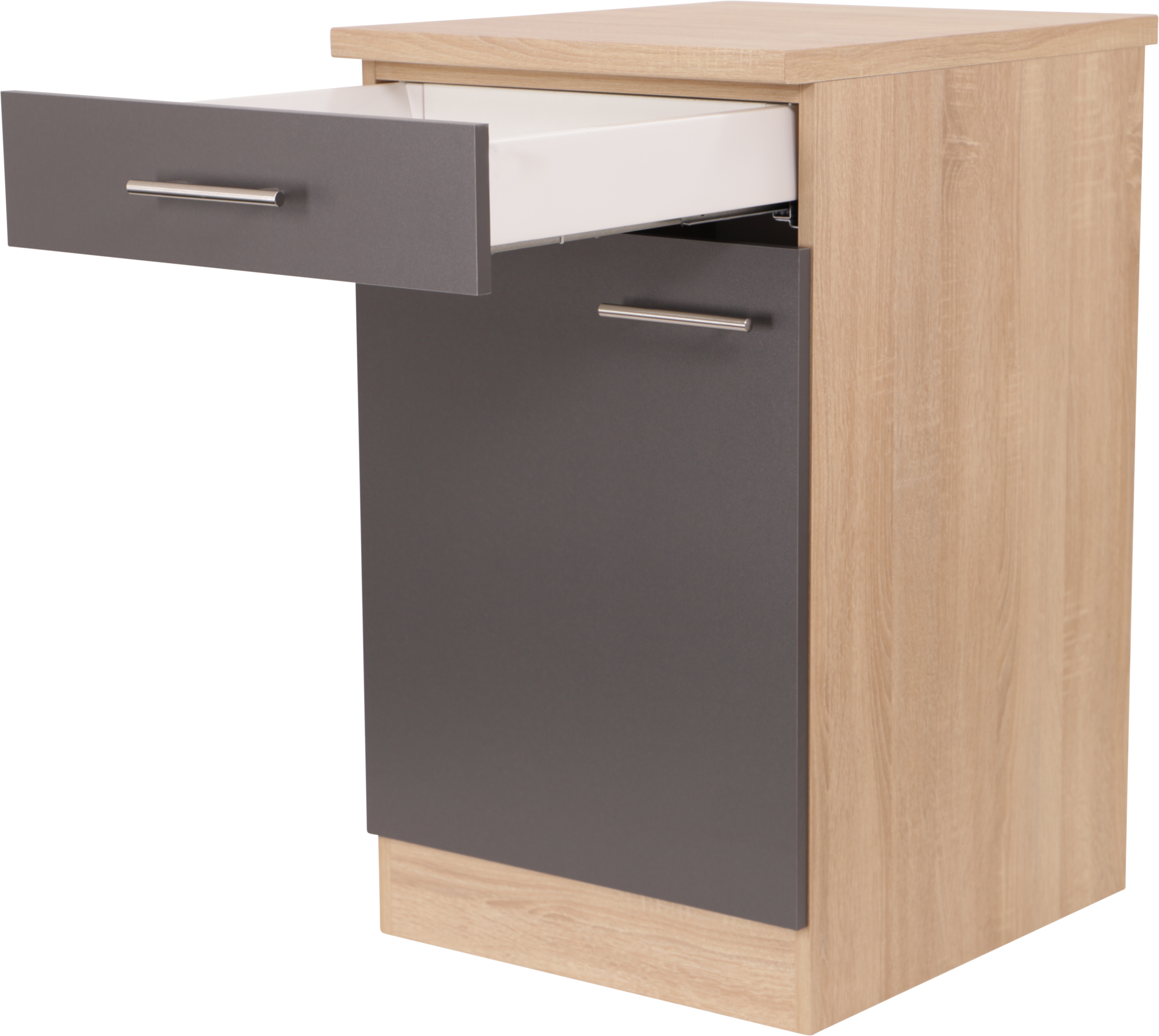 RESPEKTA Unterschrank »Merle« Breite 50 cm, Soft-Close, Griffe aus Metall, 85 cm Arbeitshöhe