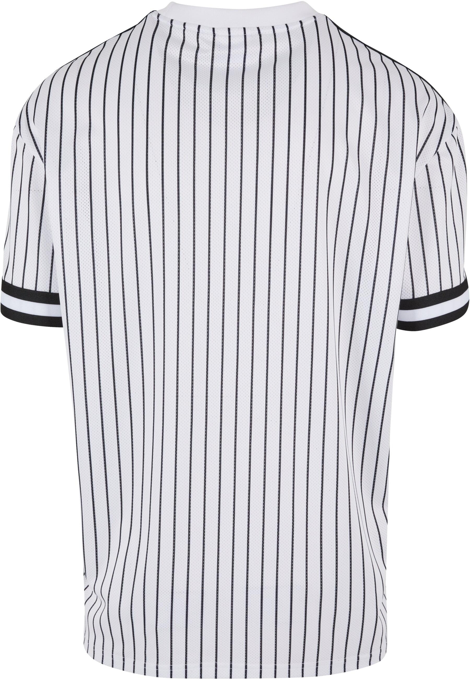 URBAN CLASSICS T-Shirt "Urban Classics Herren Oversized Striped Mesh Tee", günstig online kaufen